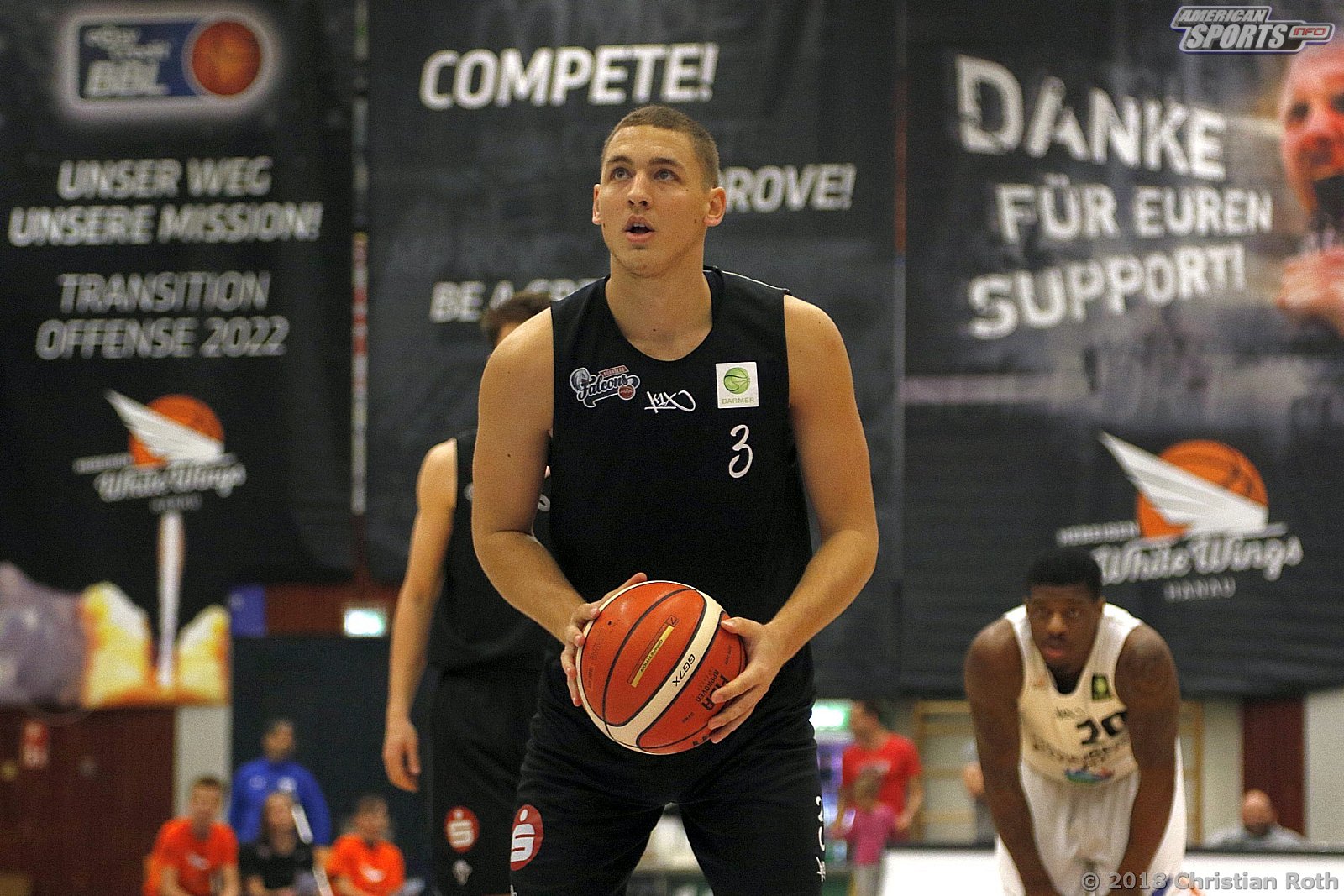 ProA Basketball: Hebeisen White Wings Hanau vs Nürnberger BC Falcons 67:86 27.10.2018