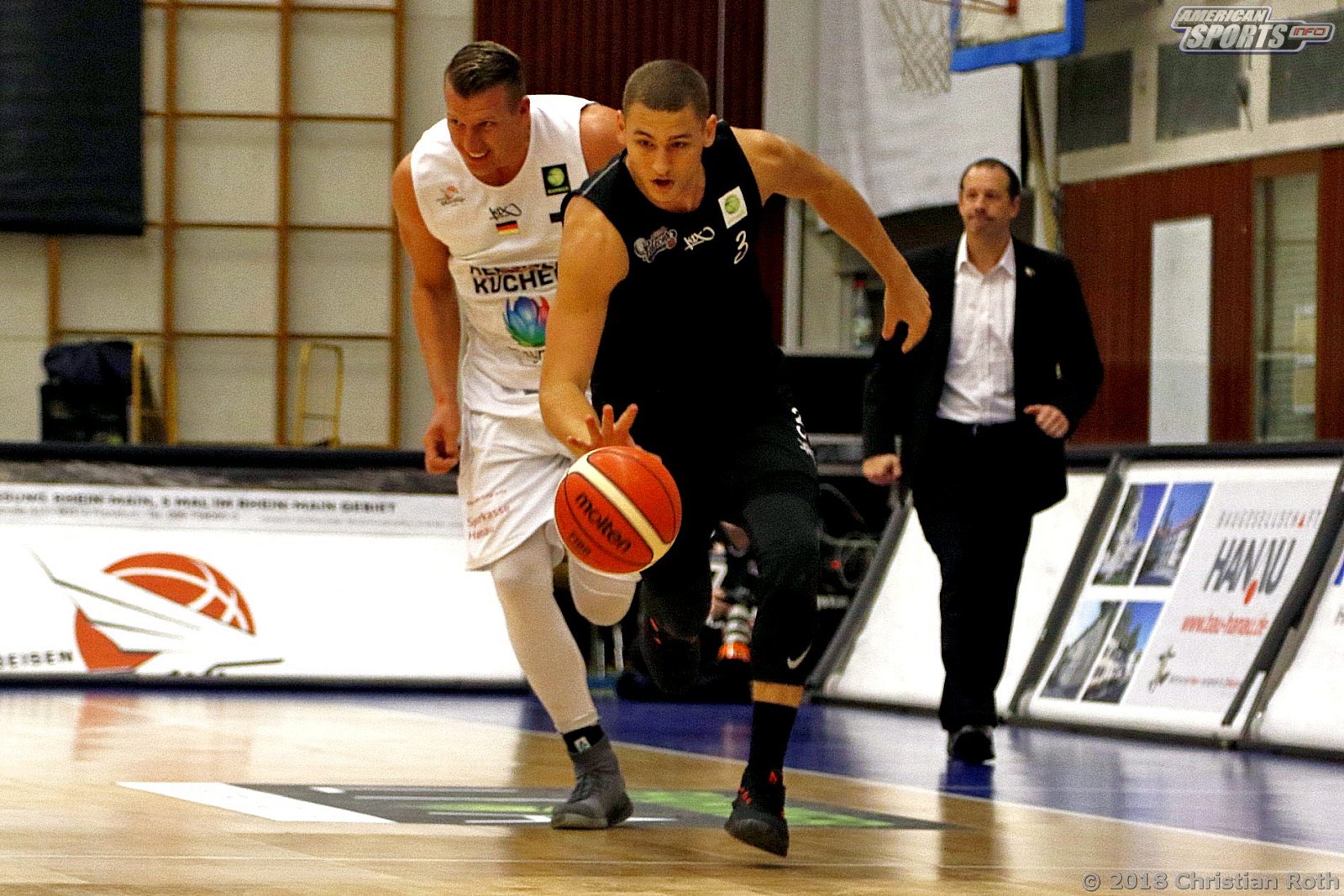 ProA Basketball: Hebeisen White Wings Hanau vs Nürnberger BC Falcons 67:86 27.10.2018