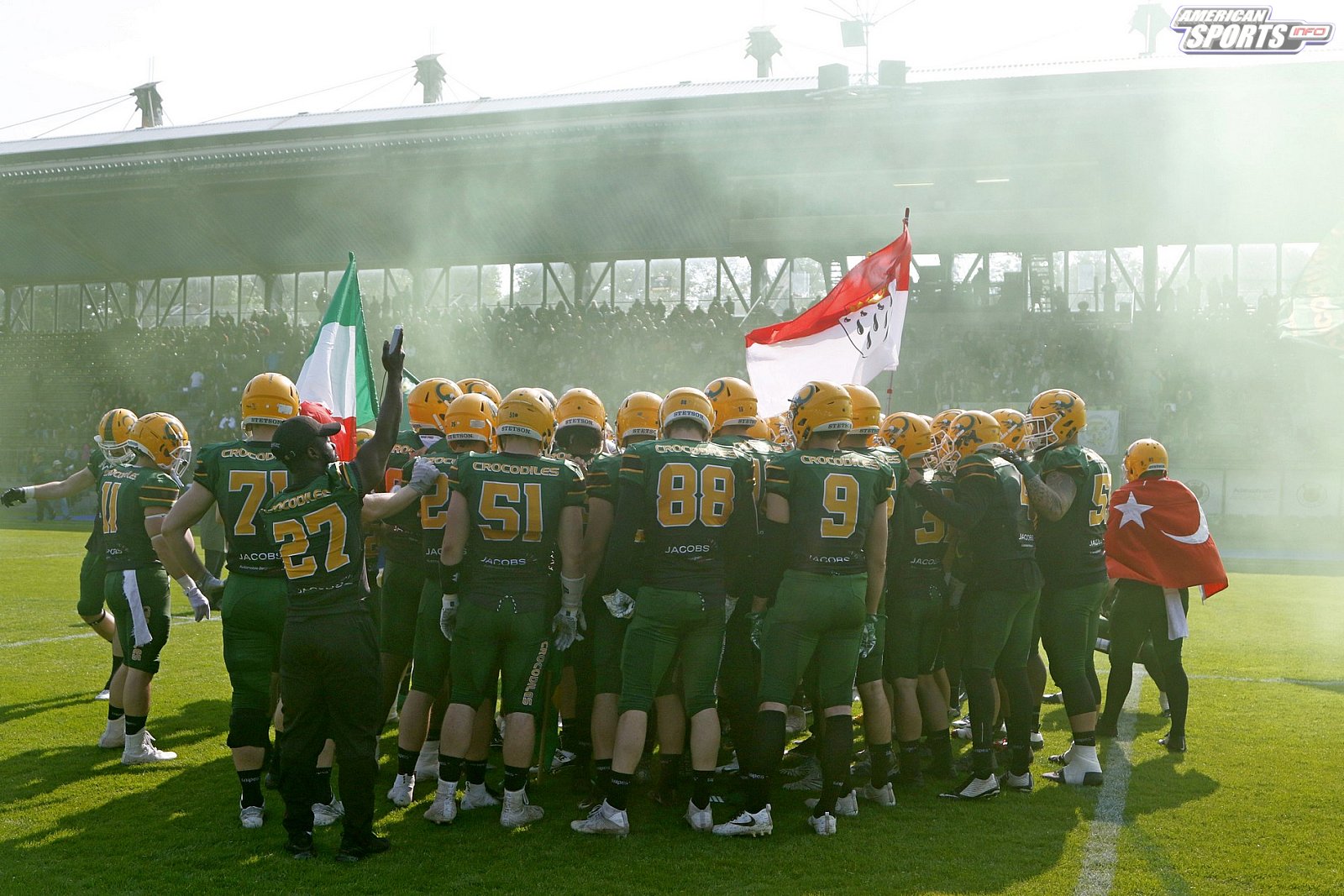 GFL Nord: Cologne Crocodiles vs NewYorker Lions Braunschweig 07:45 11.05.2019