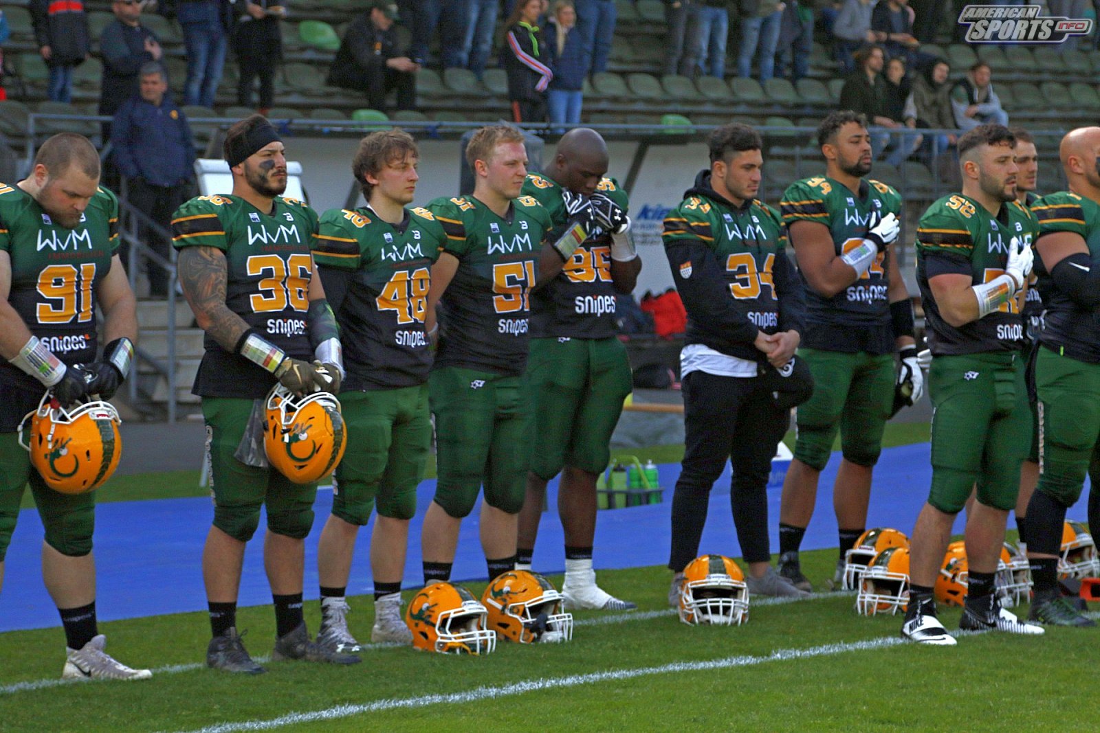 GFL Nord: Cologne Crocodiles vs NewYorker Lions Braunschweig 07:45 11.05.2019