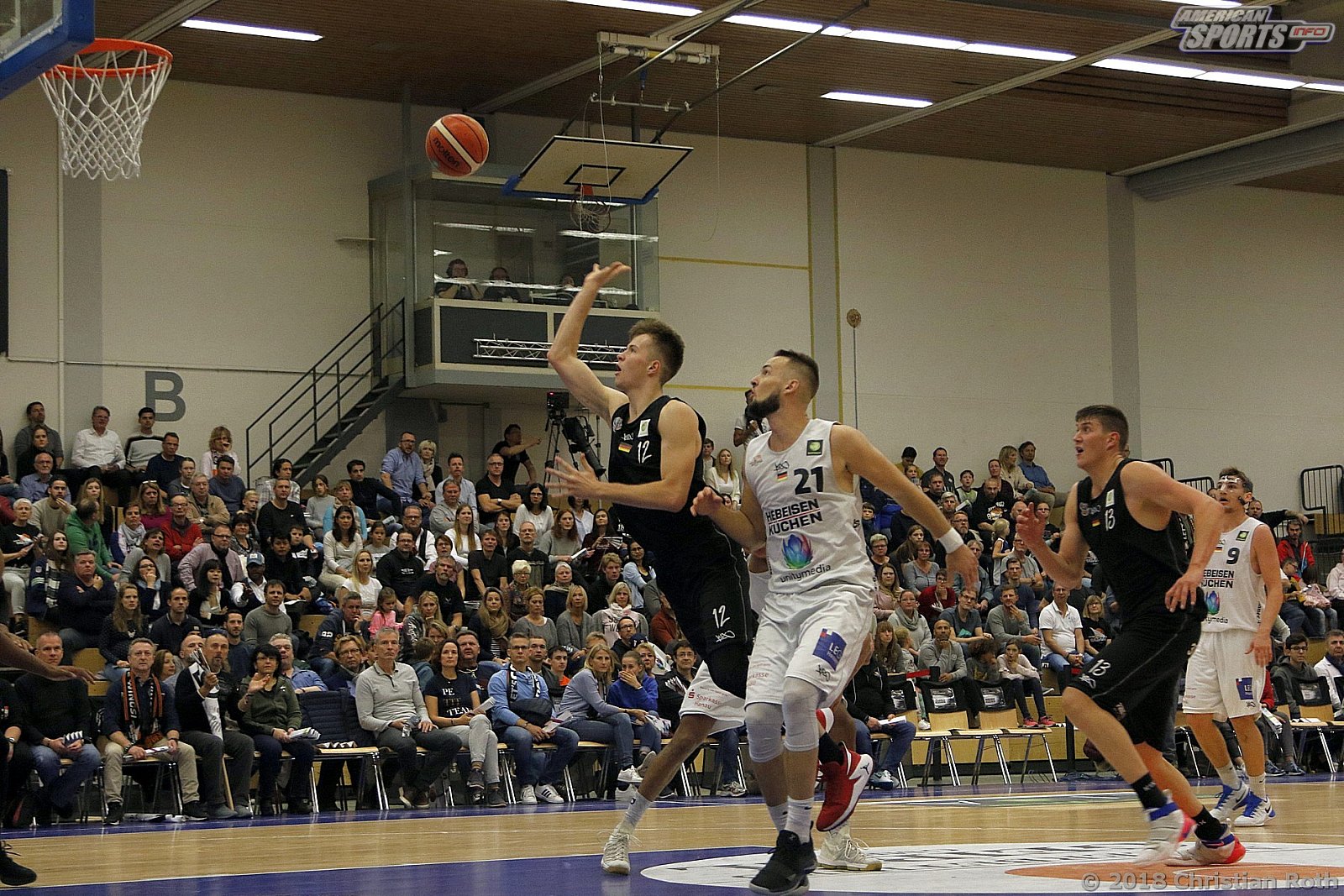 ProA Basketball: Hebeisen White Wings Hanau vs Nürnberger BC Falcons 67:86 27.10.2018