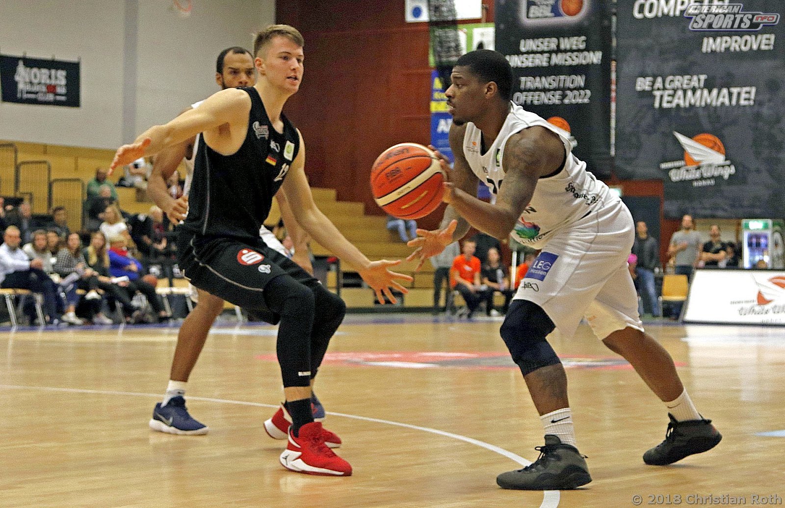 ProA Basketball: Hebeisen White Wings Hanau vs Nürnberger BC Falcons 67:86 27.10.2018