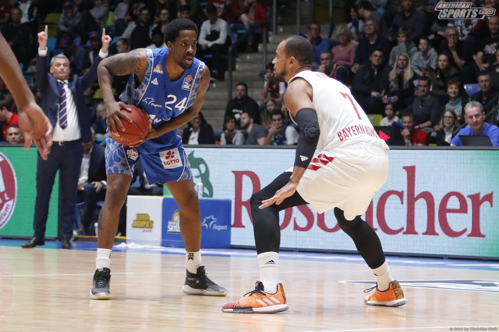BBL: Fraport Skyliners Frankfurt vs FC Bayern München Basketball 77:81 06.10.2019