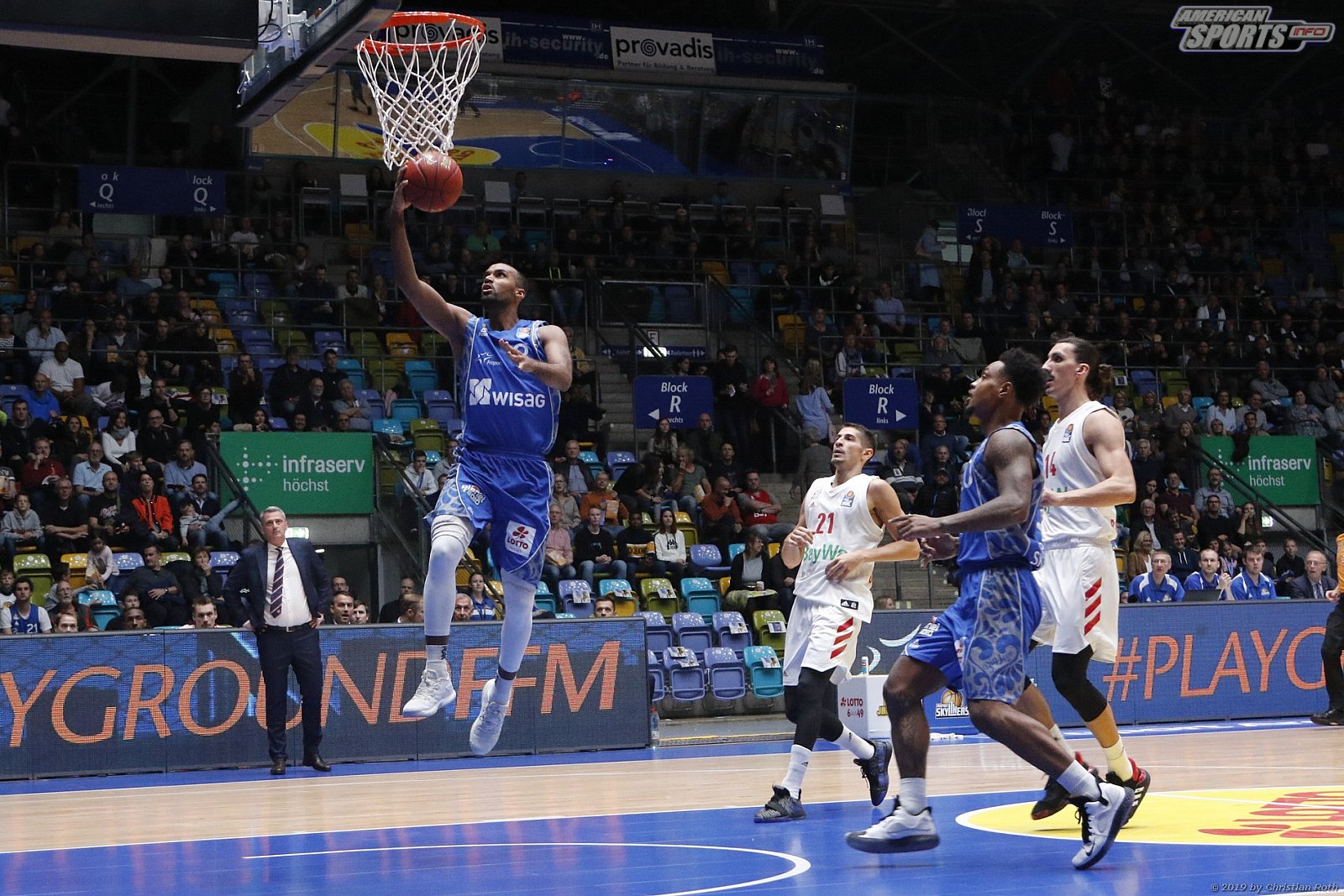 BBL: Fraport Skyliners Frankfurt vs FC Bayern München Basketball 77:81 06.10.2019