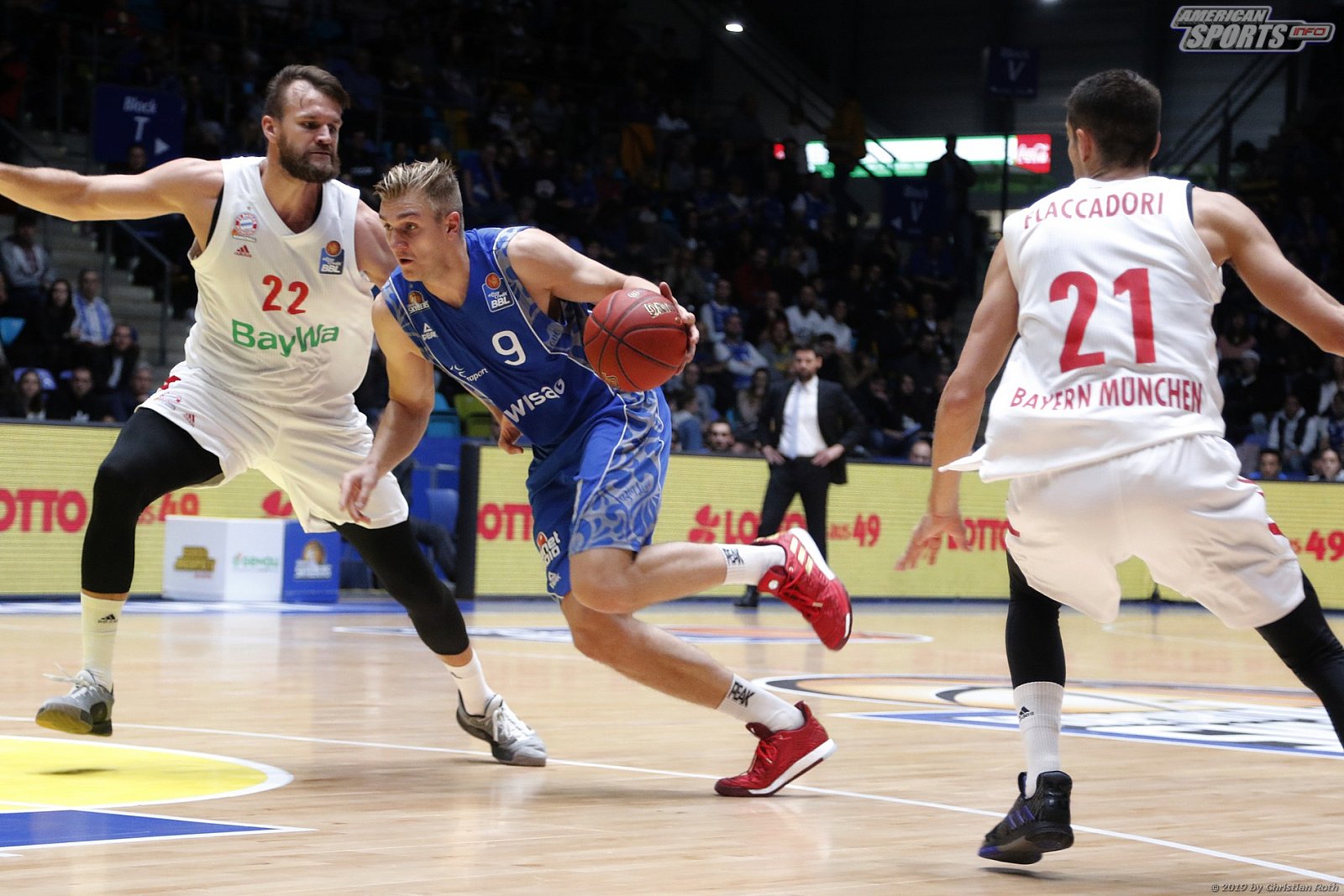 BBL: Fraport Skyliners Frankfurt vs FC Bayern München Basketball 77:81 06.10.2019