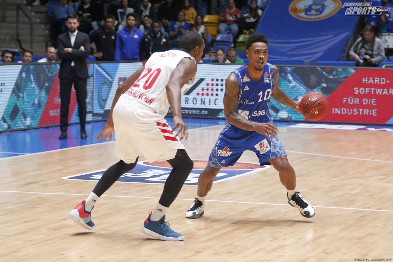 BBL: Fraport Skyliners Frankfurt vs FC Bayern München Basketball 77:81 06.10.2019