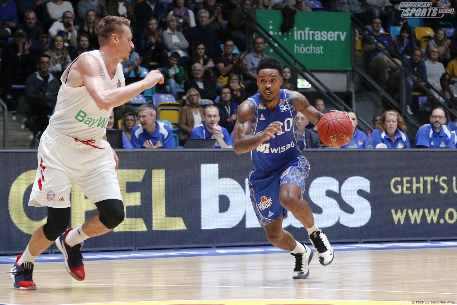 BBL: Fraport Skyliners Frankfurt vs FC Bayern München Basketball 77:81 06.10.2019