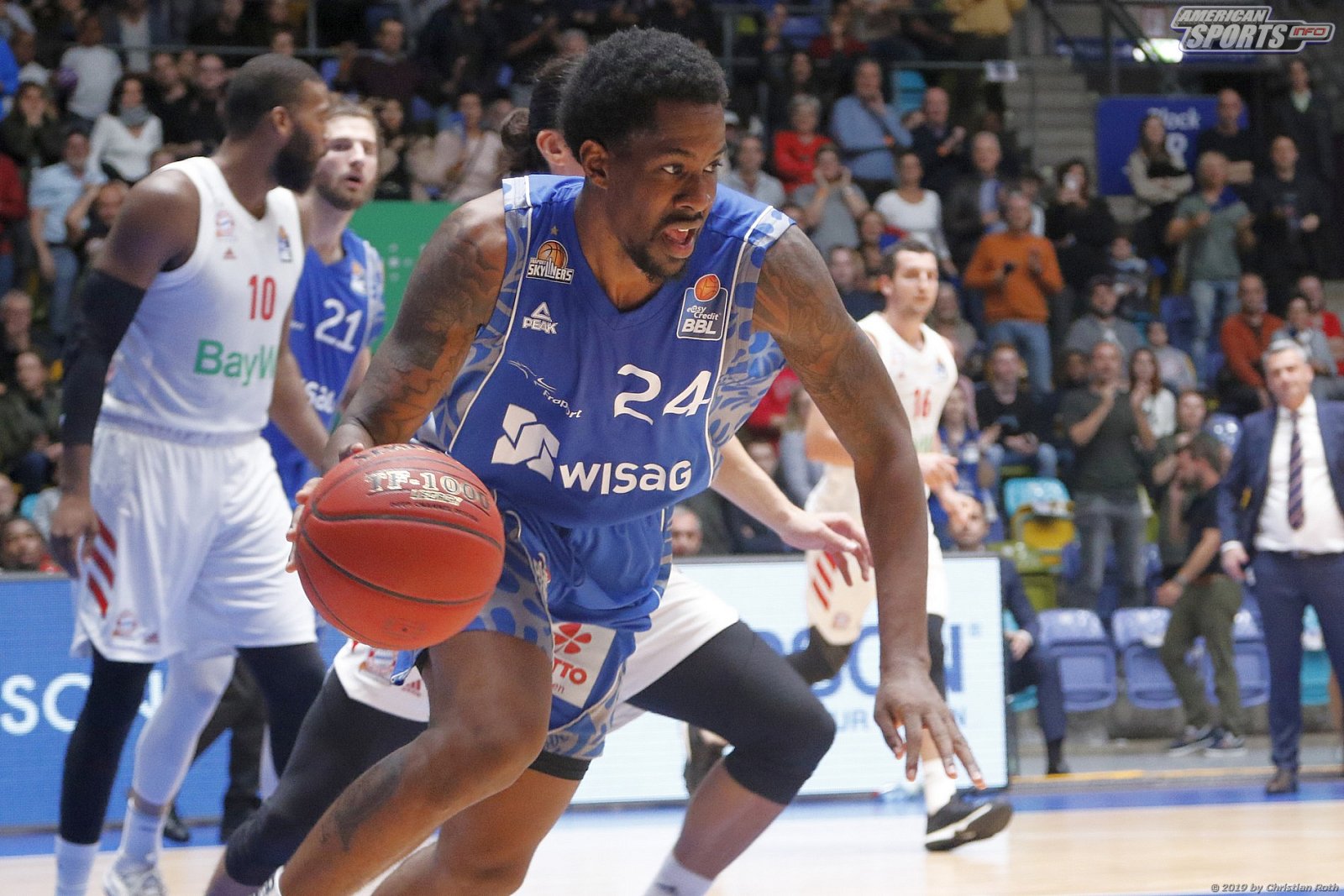BBL: Fraport Skyliners Frankfurt vs FC Bayern München Basketball 77:81 06.10.2019