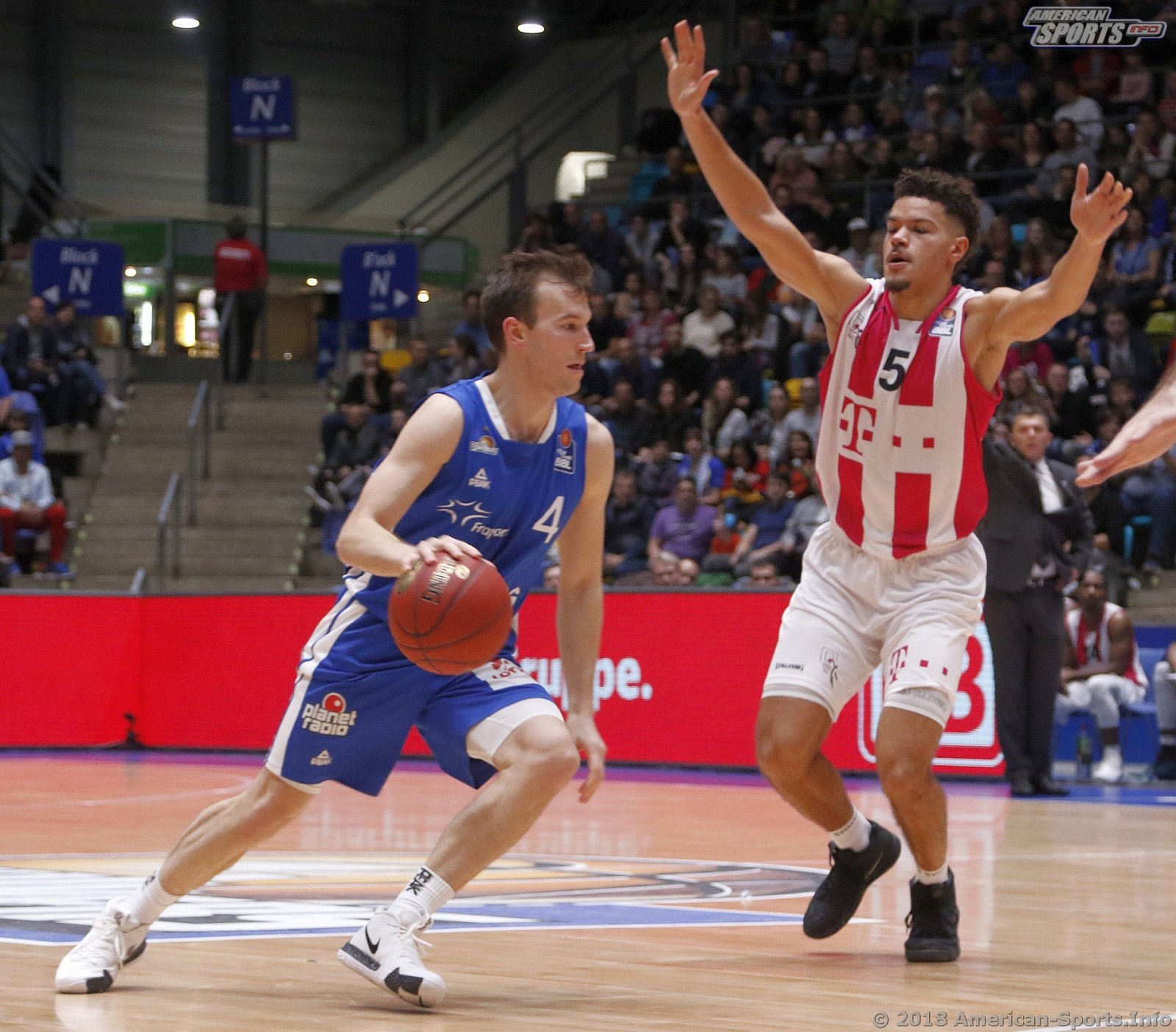 BBL: Fraport Skyliners Frankfurt vs Telekom Baskets Bonn 83:79 04.11.2018