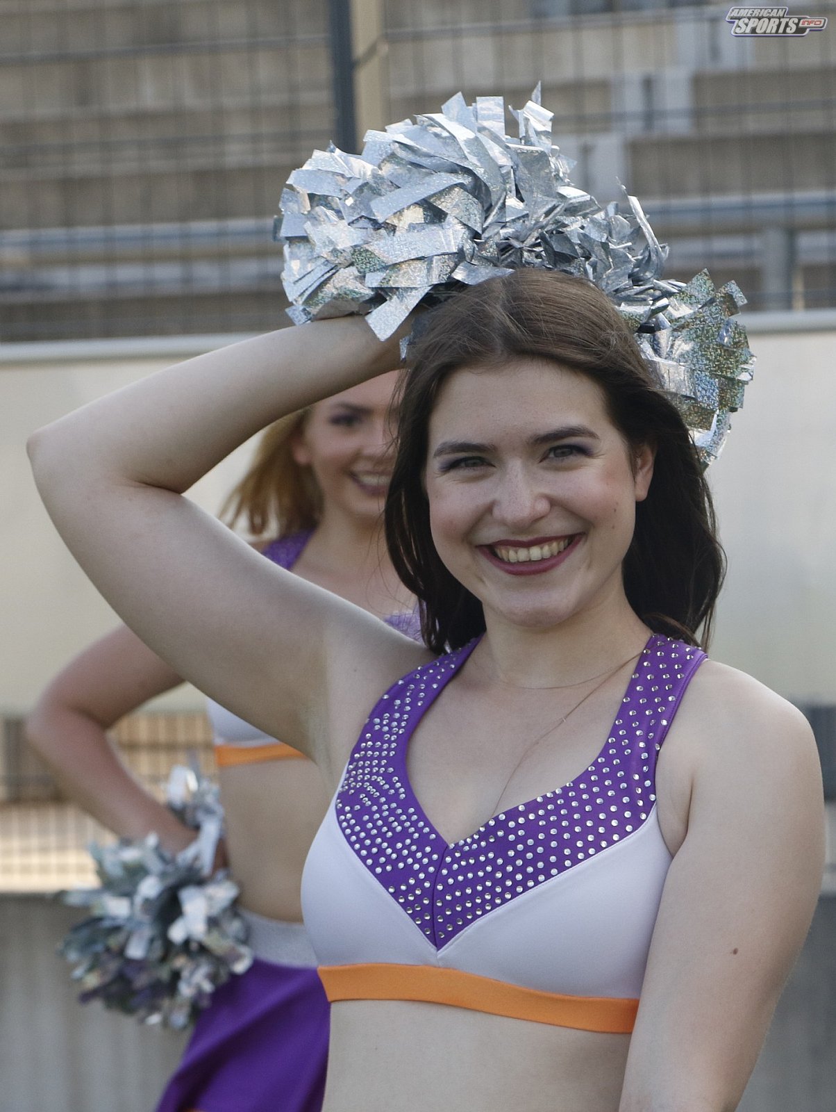 Die Frankfurt Universe Cheerleader beim Heimspiel gegen die Saarland Hurricanes 00:83 12.06.2021