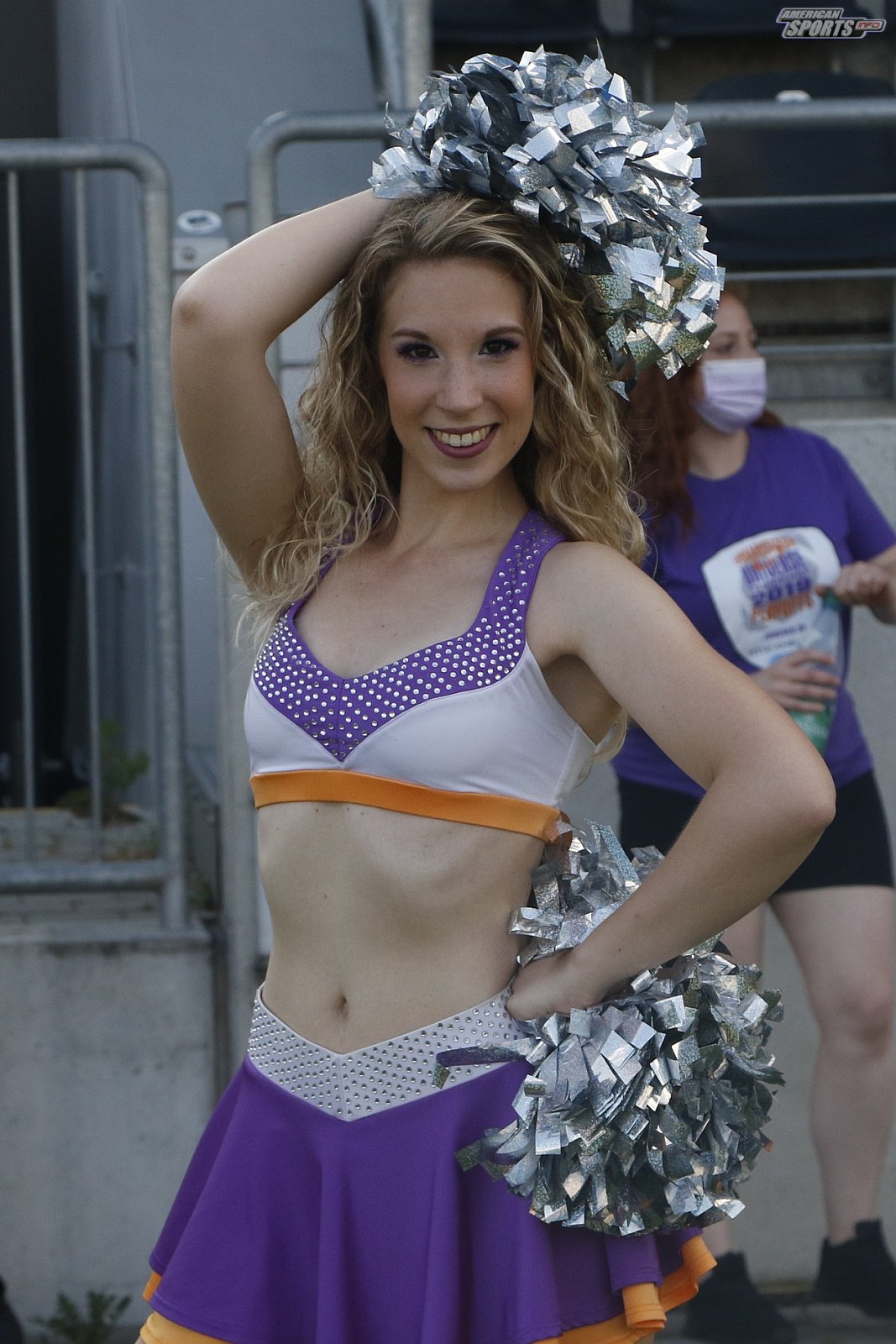 Die Frankfurt Universe Cheerleader beim Heimspiel gegen die Saarland Hurricanes 00:83 12.06.2021