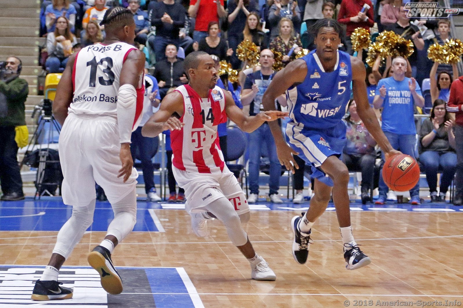BBL: Fraport Skyliners Frankfurt vs Telekom Baskets Bonn 83:79 04.11.2018