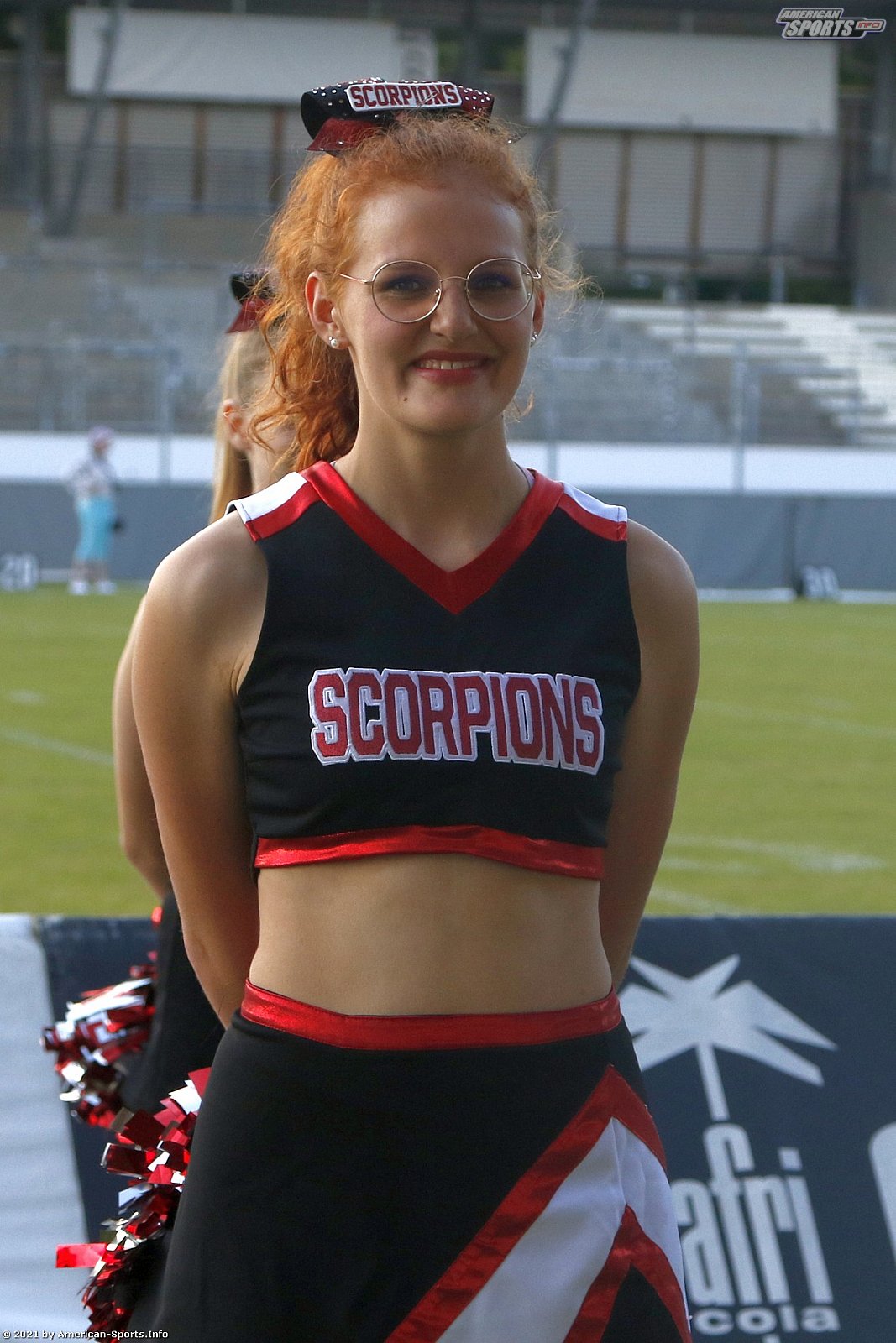 GFL Süd: Die Cheerleader beim Spiel Stuttgart Scorpions vs. Frankfurt Universe 26.06.2021