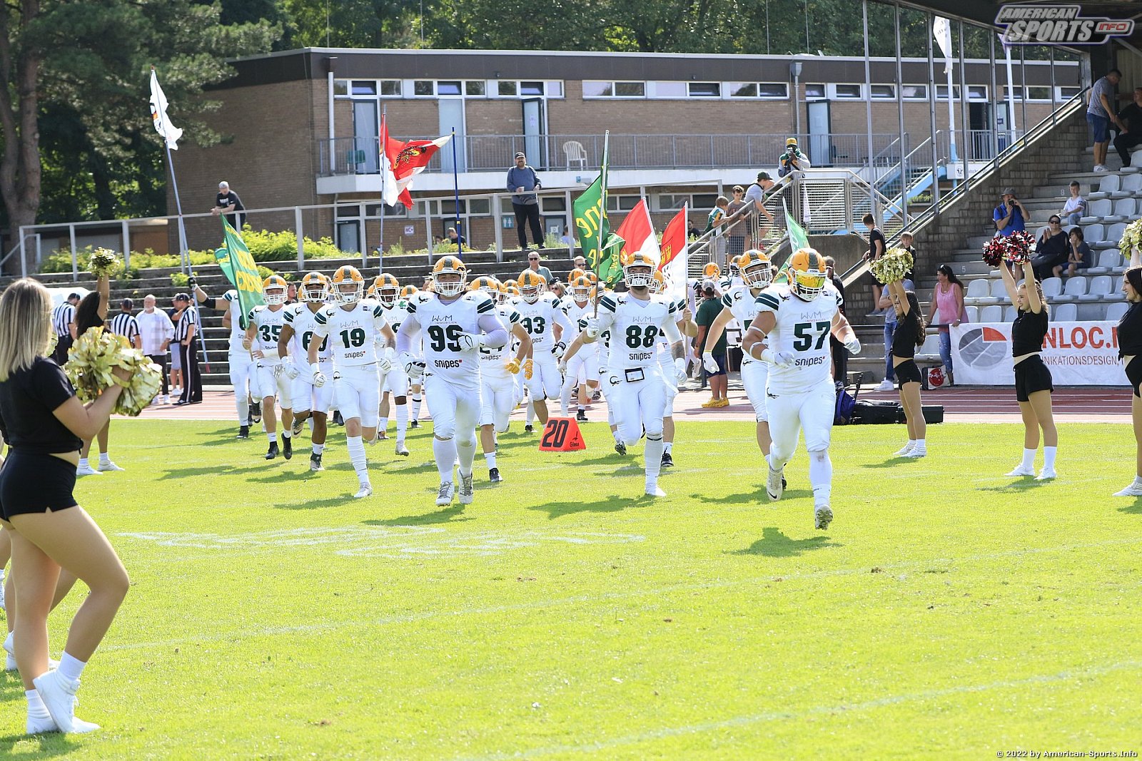 GFL2 Nord: Düsseldorf Panther vs.Cologne Crocodiles 07:49 20.08.2022