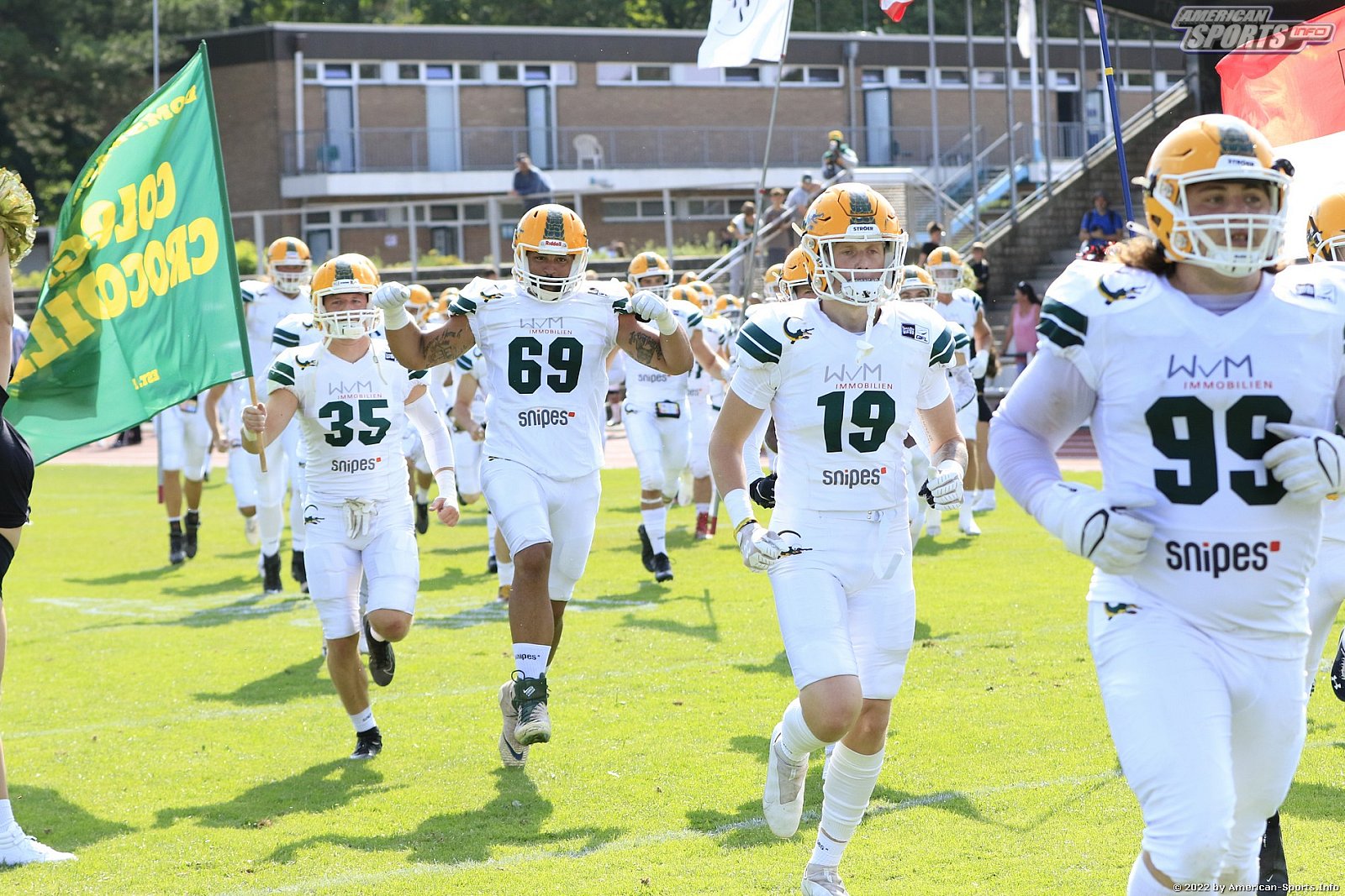 GFL2 Nord: Düsseldorf Panther vs.Cologne Crocodiles 07:49 20.08.2022