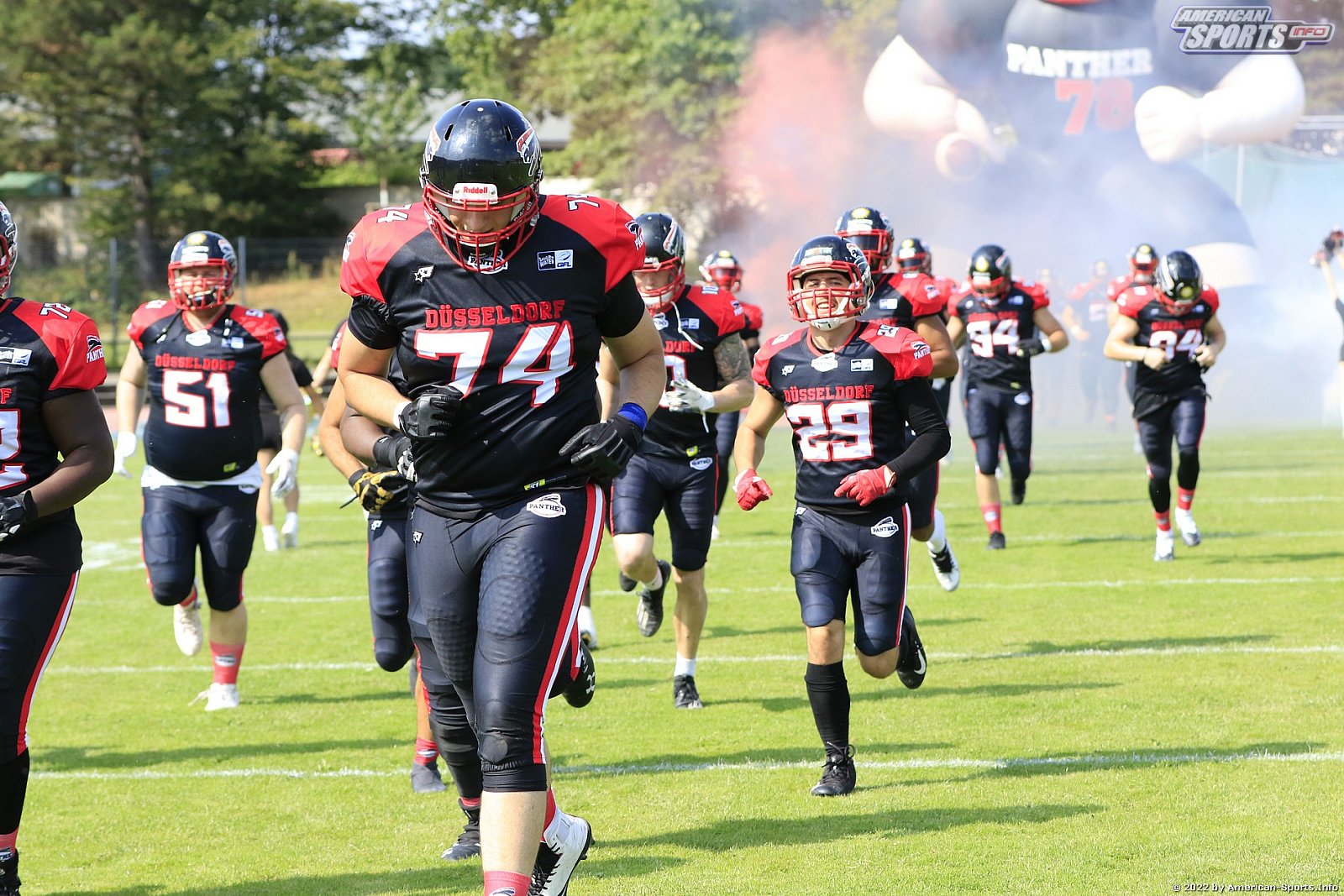 GFL2 Nord: Düsseldorf Panther vs.Cologne Crocodiles 07:49 20.08.2022