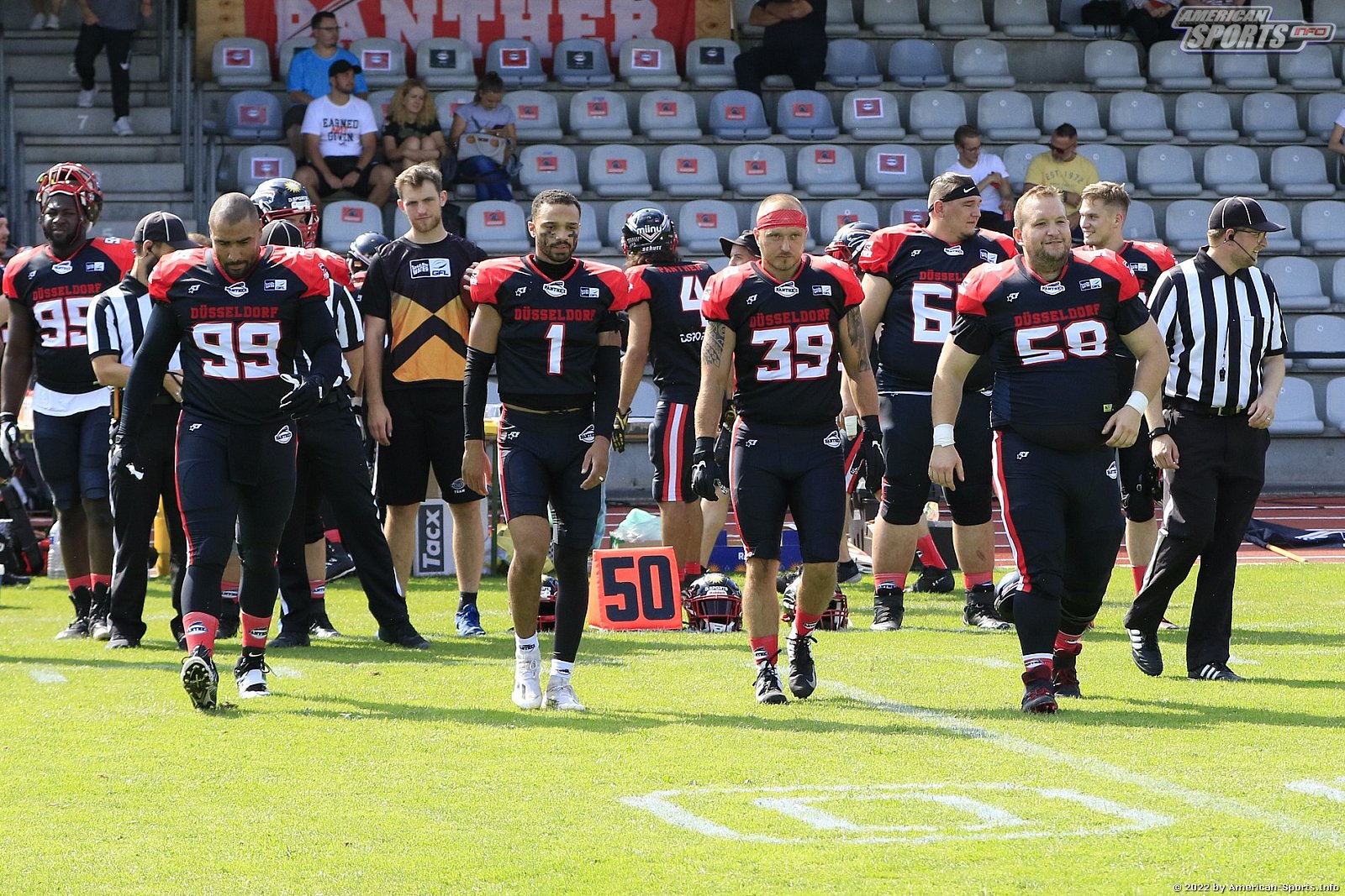 GFL2 Nord: Düsseldorf Panther vs.Cologne Crocodiles 07:49 20.08.2022