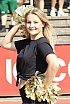 Die Cologne Crocodiles und Düsseldorf Pantherettes Cheerleader beim GFL Spiel der Düsseldorf Panther gegen die Cologne Crocodiles am 20.08.2022