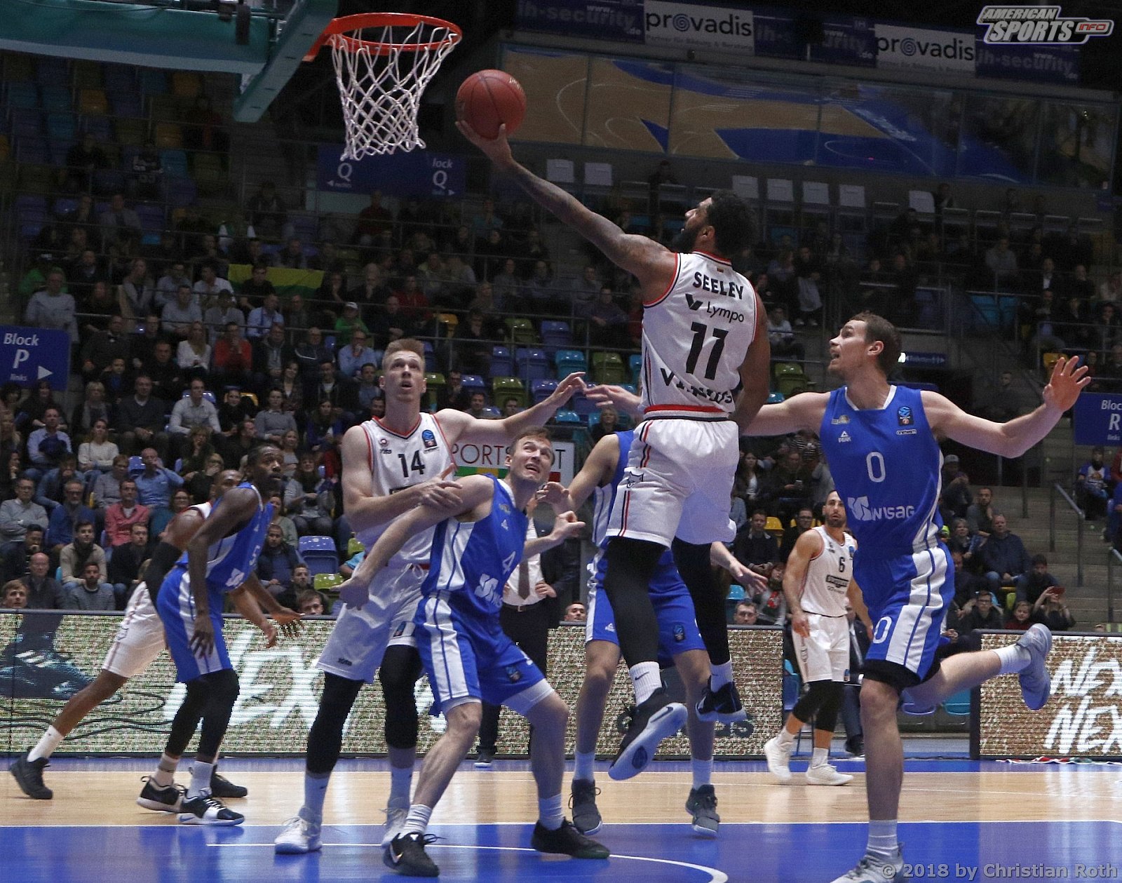 7Days Eurocup: Fraport Skyliners Frankfurt vs Rytas Vilnius 65:63 21.11.2018