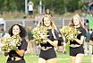 Die Cologne Crocodiles und Düsseldorf Pantherettes Cheerleader beim GFL Spiel der Düsseldorf Panther gegen die Cologne Crocodiles am 20.08.2022