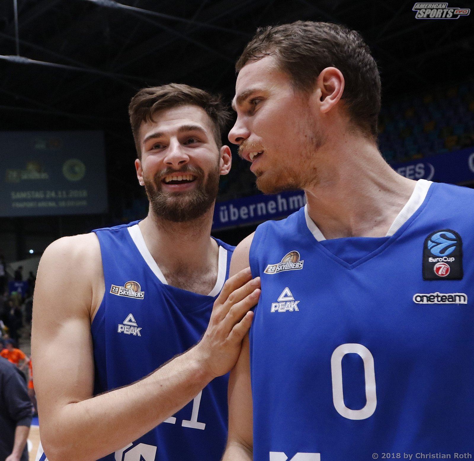 7Days Eurocup: Fraport Skyliners Frankfurt vs Rytas Vilnius 65:63 21.11.2018