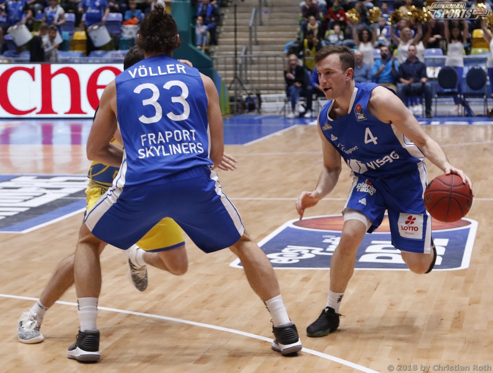 BBL: Fraport Skyliners Frankfurt vs Basketball Löwen Braunschweig 82:77 24.11.2018