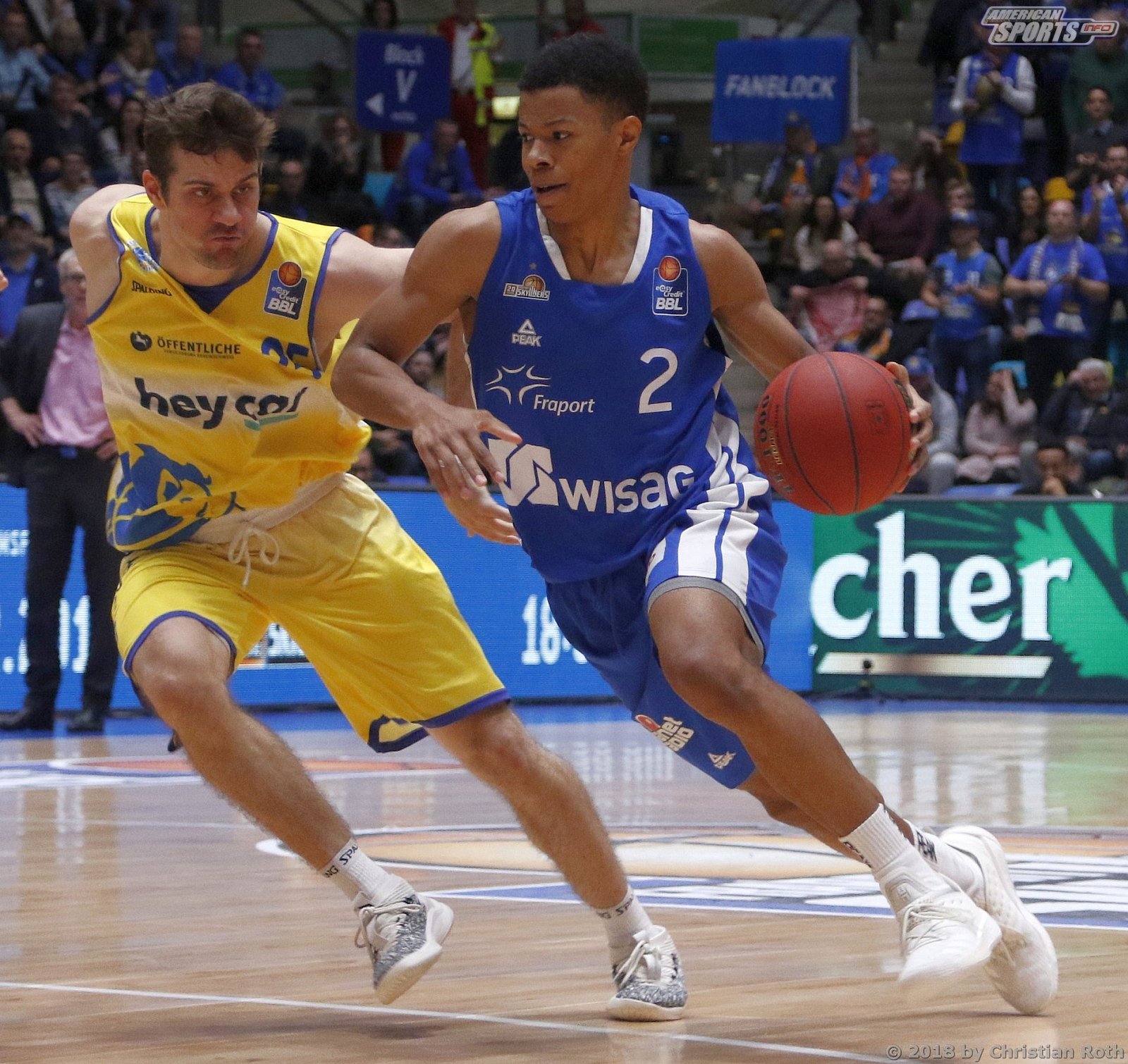 BBL: Fraport Skyliners Frankfurt vs Basketball Löwen Braunschweig 82:77 24.11.2018