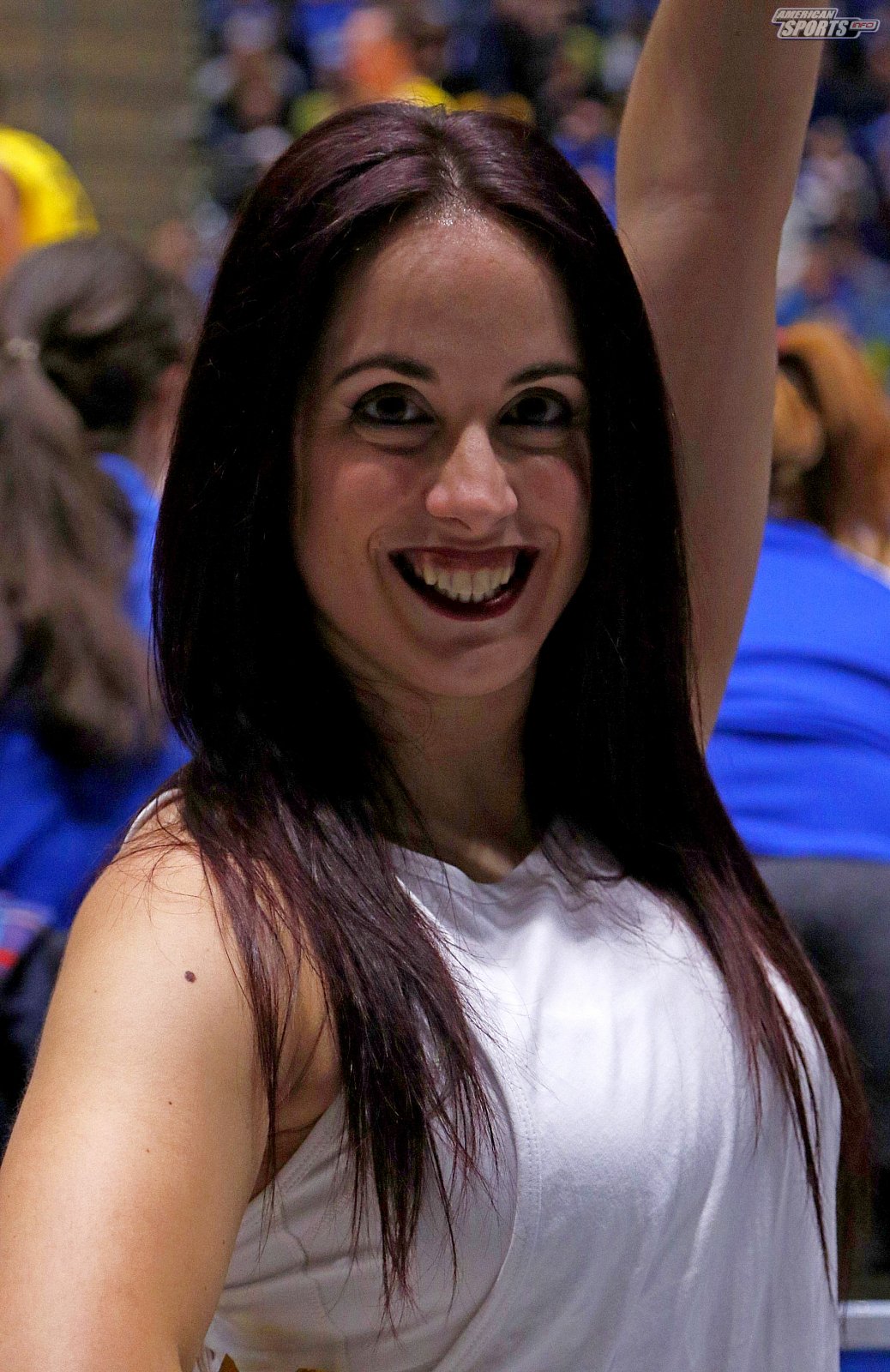 Das Frankfurt Skyliners Danceteam beim BBL Pokal Heimspiel gegen ALBA Berlin am 20.01.2019