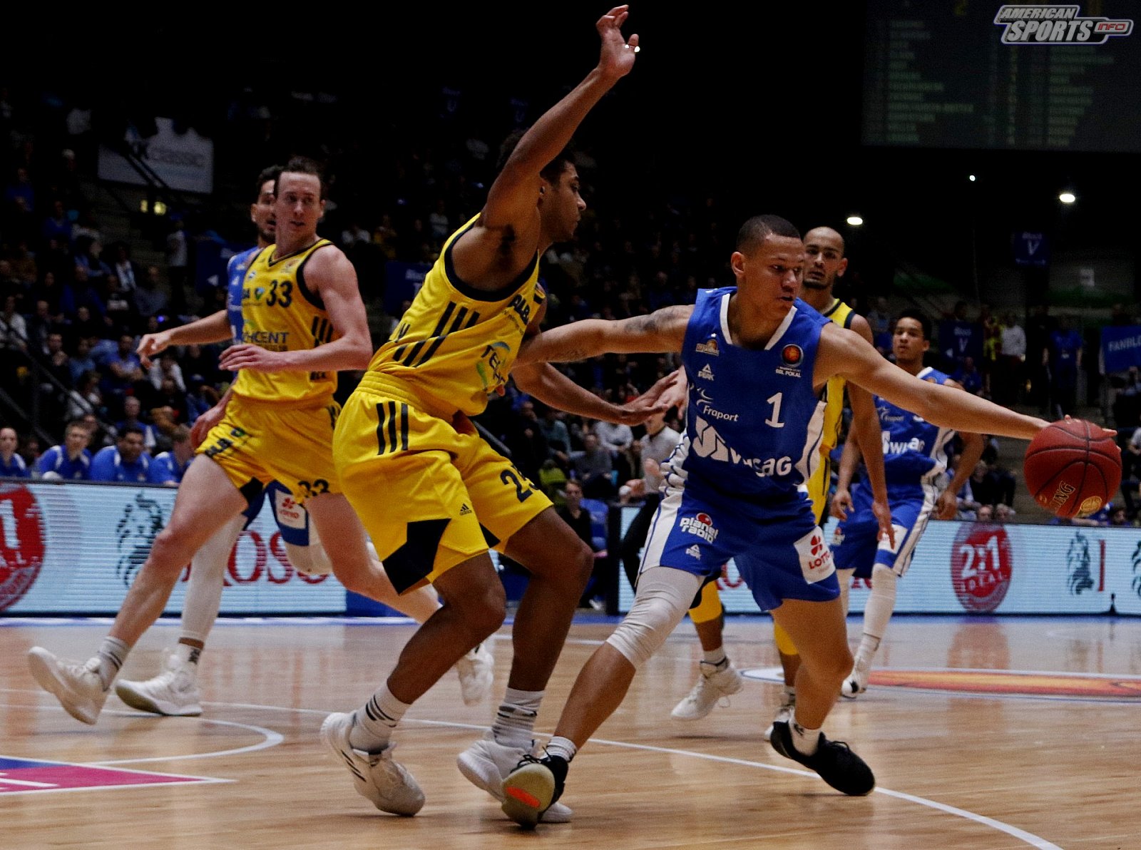 BBL Pokal: Fraport Skyliners Frankfurt vs ALBA Berlin 70:102 20.01.2019