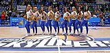 Das Frankfurt Skyliners Danceteam beim Heimspiel gegen Basketball Löwen Braunschweig am 24.11.2018