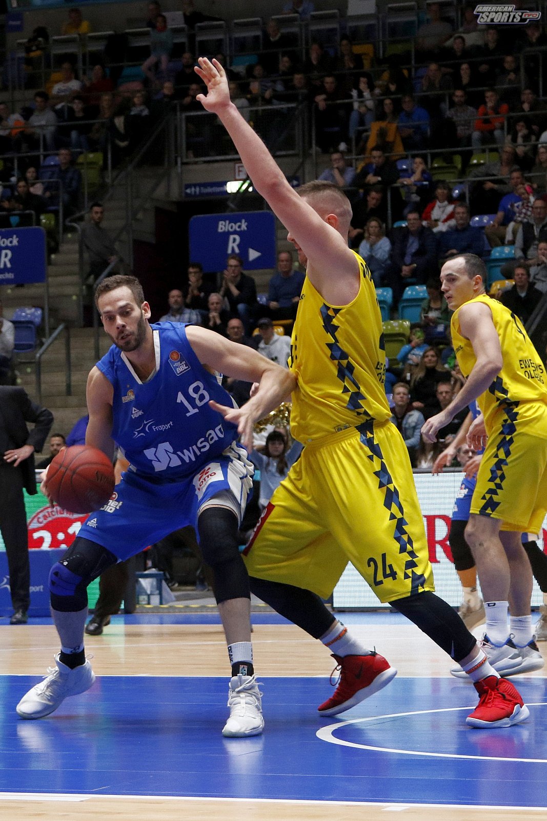 BBL: Fraport Skyliners Frankfurt vs EWE Baskets Oldenburg 75:74 27.01.2019