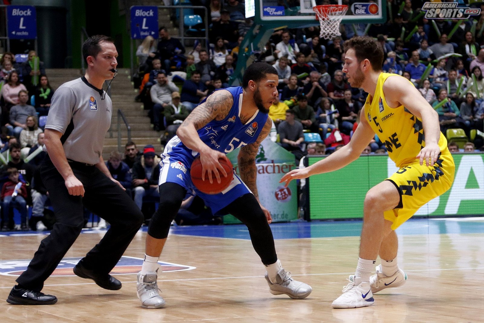 BBL: Fraport Skyliners Frankfurt vs EWE Baskets Oldenburg 75:74 27.01.2019
