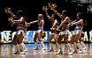 Das Frankfurt Skyliners Danceteam beim BBL Heimspiel gegen EWE Baskets Oldenburg am 27.01.2019
