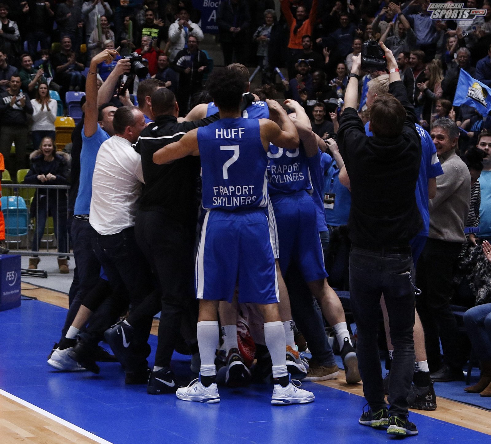 BBL: Fraport Skyliners Frankfurt vs EWE Baskets Oldenburg 75:74 27.01.2019