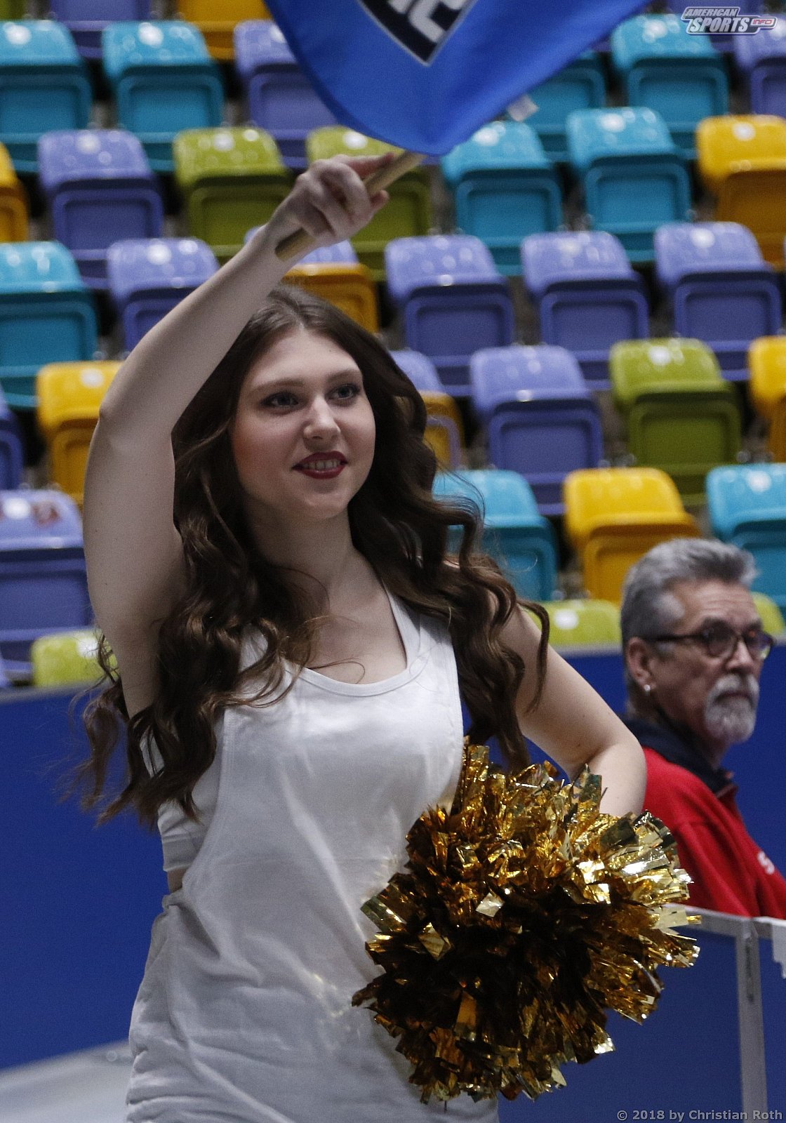 Das Frankfurt Skyliners Danceteam beim Heimspiel gegen Unics Kazan am 24.11.2018
