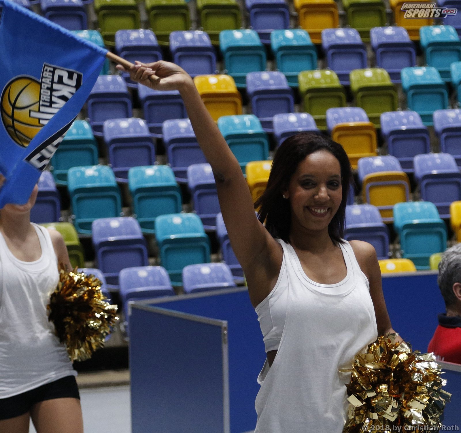 Das Frankfurt Skyliners Danceteam beim Heimspiel gegen Unics Kazan am 24.11.2018