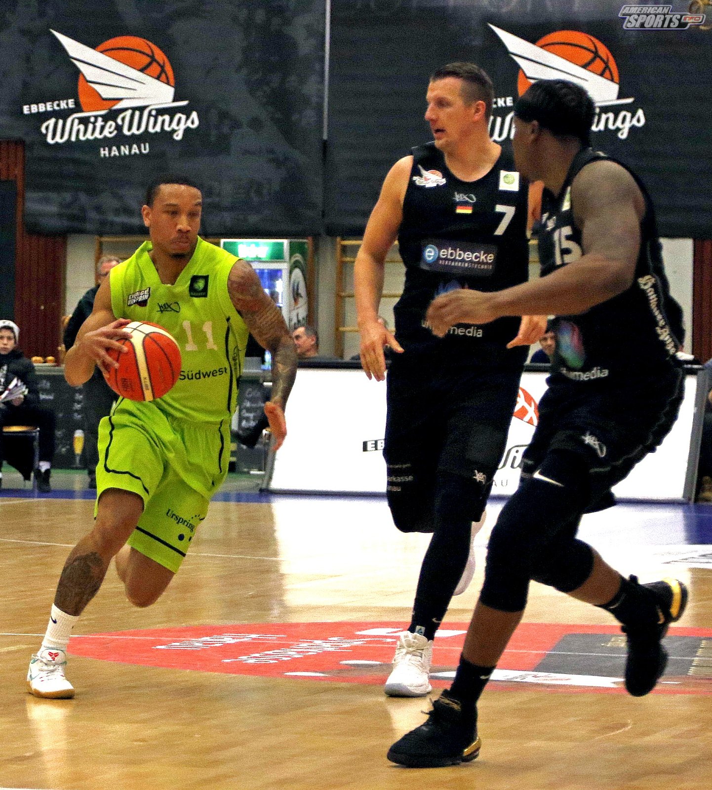 Pro A: Ebbecke White Wings Hanau vs Team Ehingen Ursprung 71:88 09.02.2019