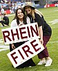 ELF: Die Pyromaniacs & die FlightCrew beim Spiel gegen die Frankfurt Galaxy am 21.07.2024
