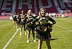 Die INSpire Dancers beim GFL2 Spiel der Krefeld Ravens vs Rostock 10.05.2025
