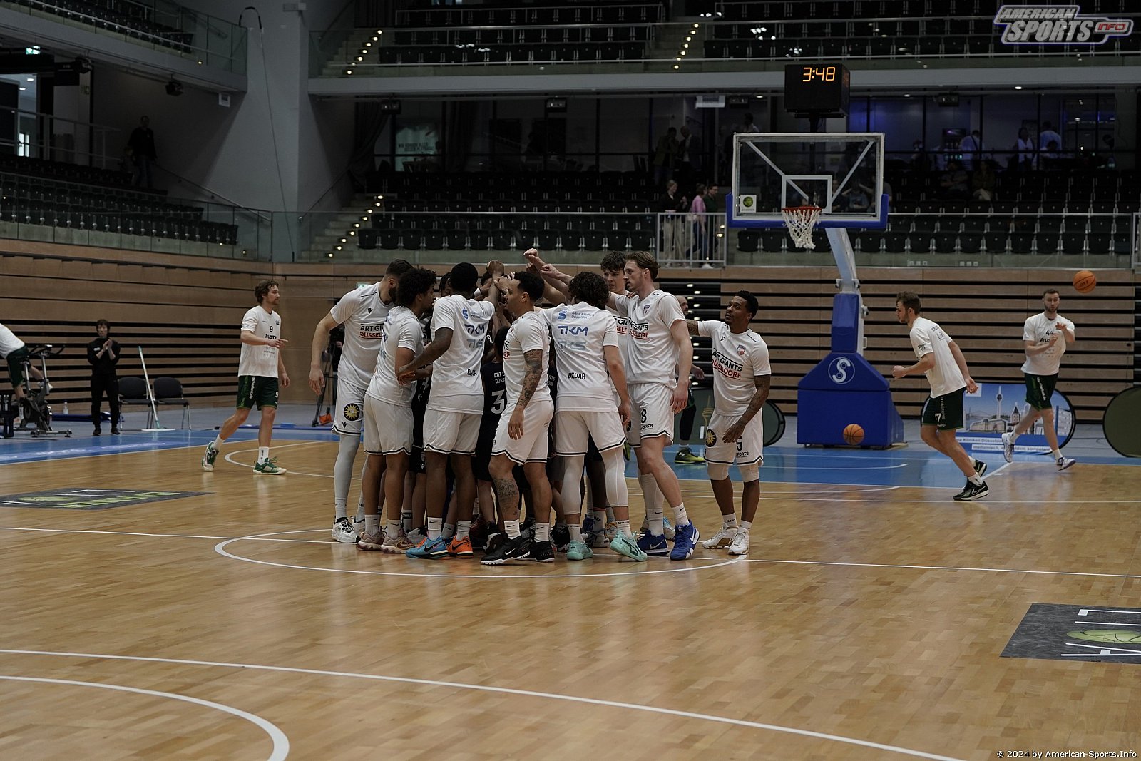 ProA: ART Giants Düsseldorf vs.  Römerstrom Gladiators Trier 73:74 13.04.2024