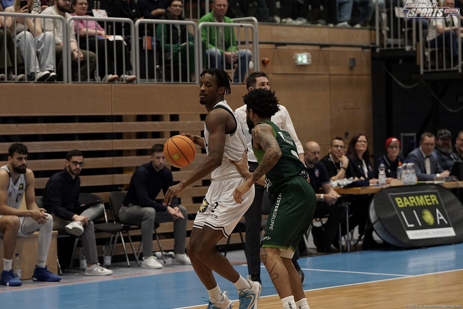 ProA: ART Giants Düsseldorf vs.  Römerstrom Gladiators Trier 73:74 13.04.2024