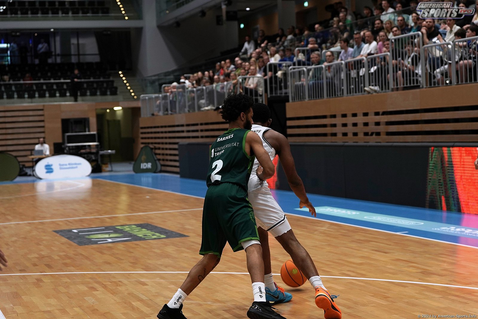 ProA: ART Giants Düsseldorf vs.  Römerstrom Gladiators Trier 73:74 13.04.2024