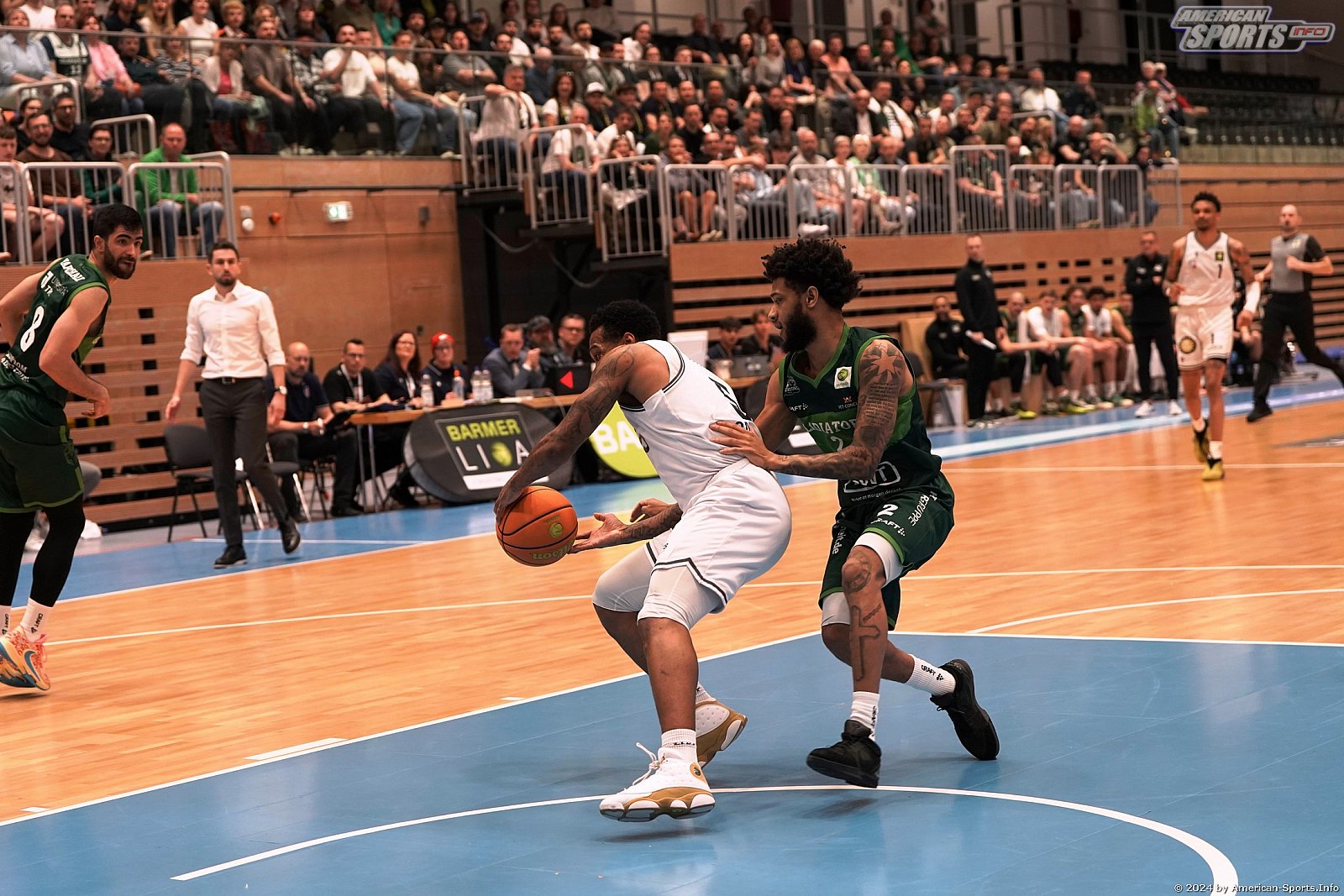 ProA: ART Giants Düsseldorf vs.  Römerstrom Gladiators Trier 73:74 13.04.2024