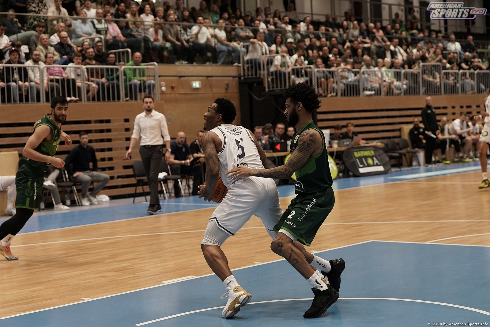 ProA: ART Giants Düsseldorf vs.  Römerstrom Gladiators Trier 73:74 13.04.2024