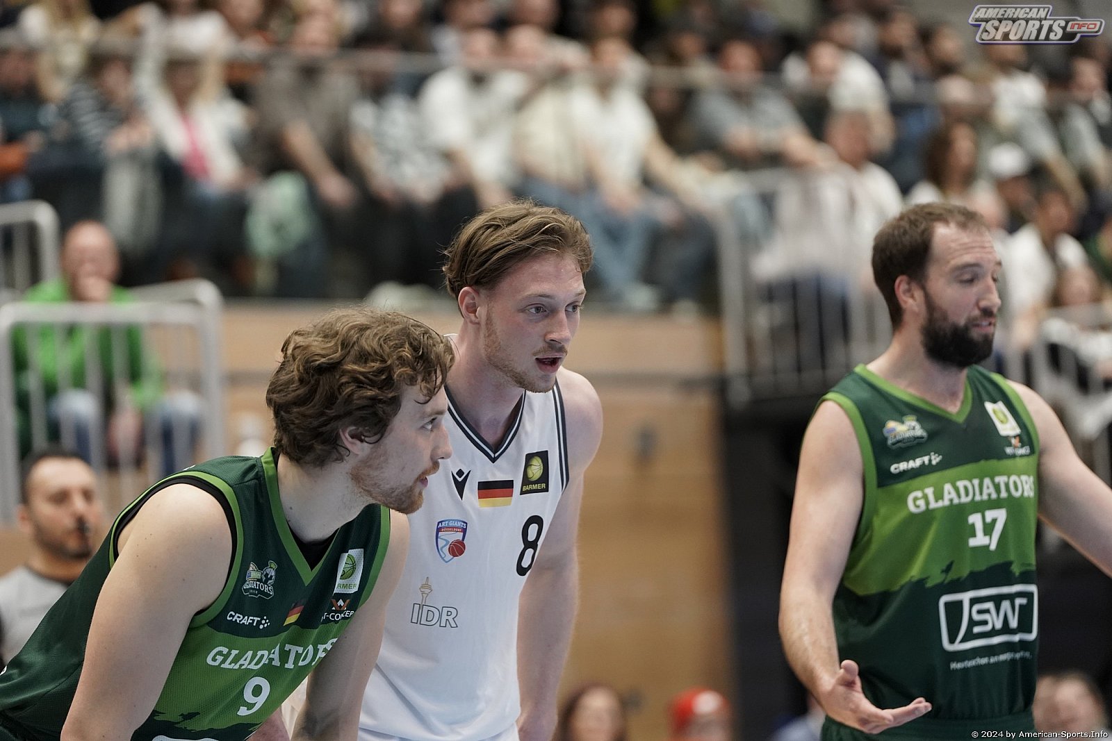 ProA: ART Giants Düsseldorf vs.  Römerstrom Gladiators Trier 73:74 13.04.2024