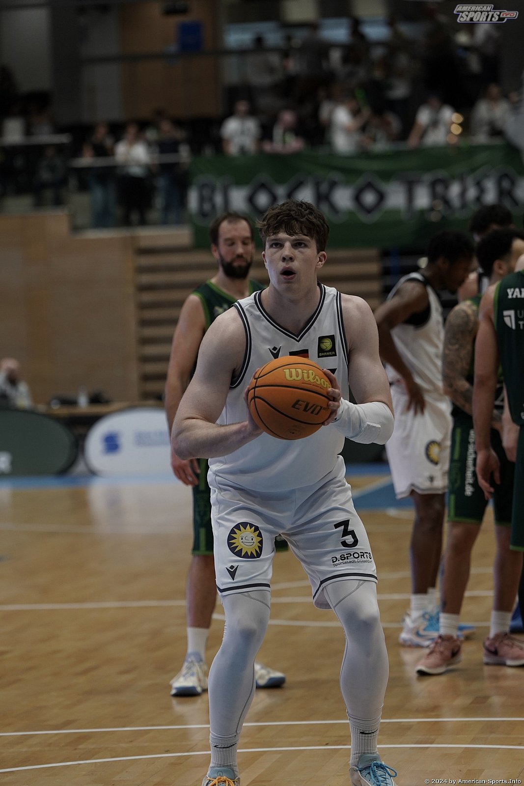 ProA: ART Giants Düsseldorf vs.  Römerstrom Gladiators Trier 73:74 13.04.2024