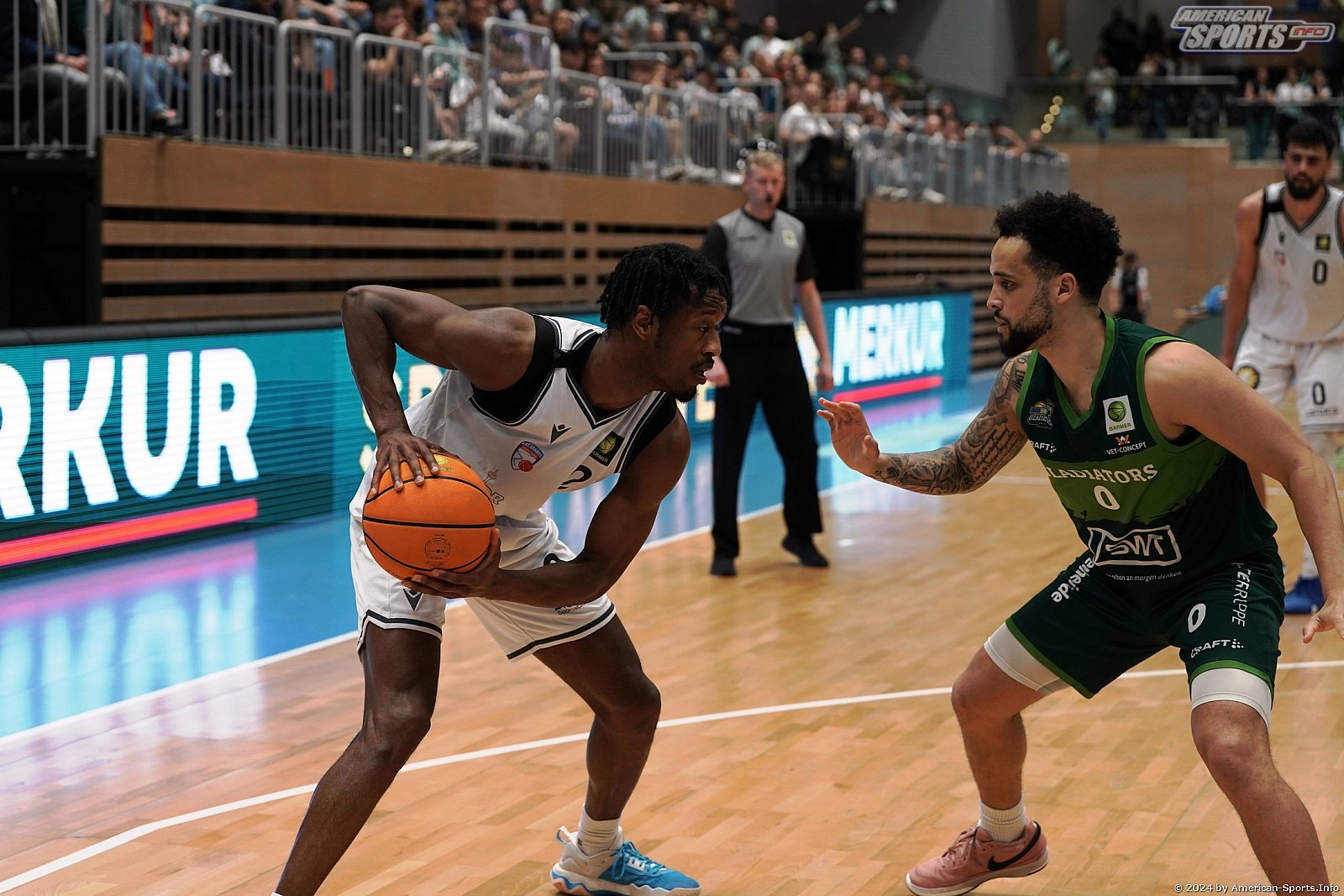 ProA: ART Giants Düsseldorf vs.  Römerstrom Gladiators Trier 73:74 13.04.2024