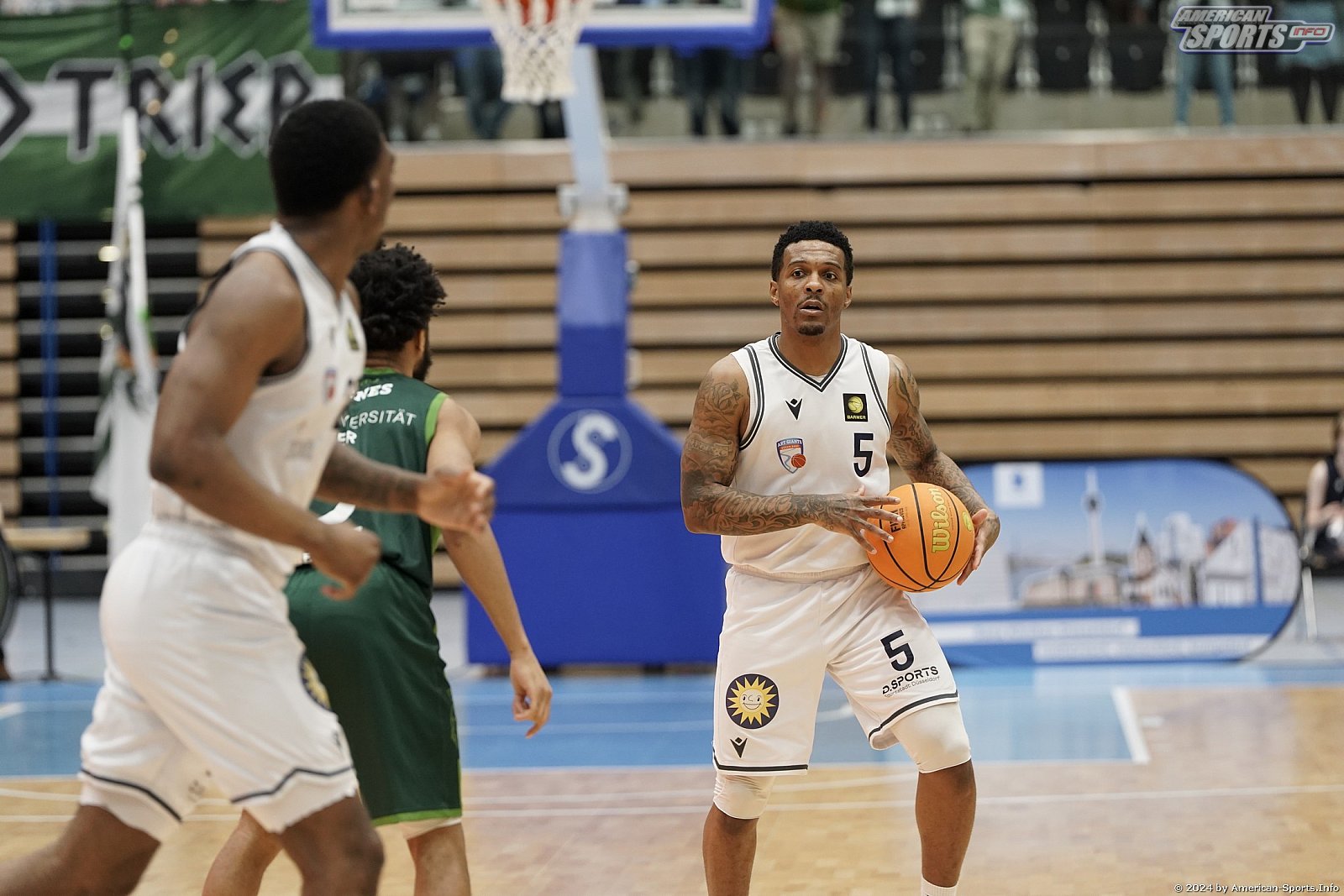 ProA: ART Giants Düsseldorf vs.  Römerstrom Gladiators Trier 73:74 13.04.2024