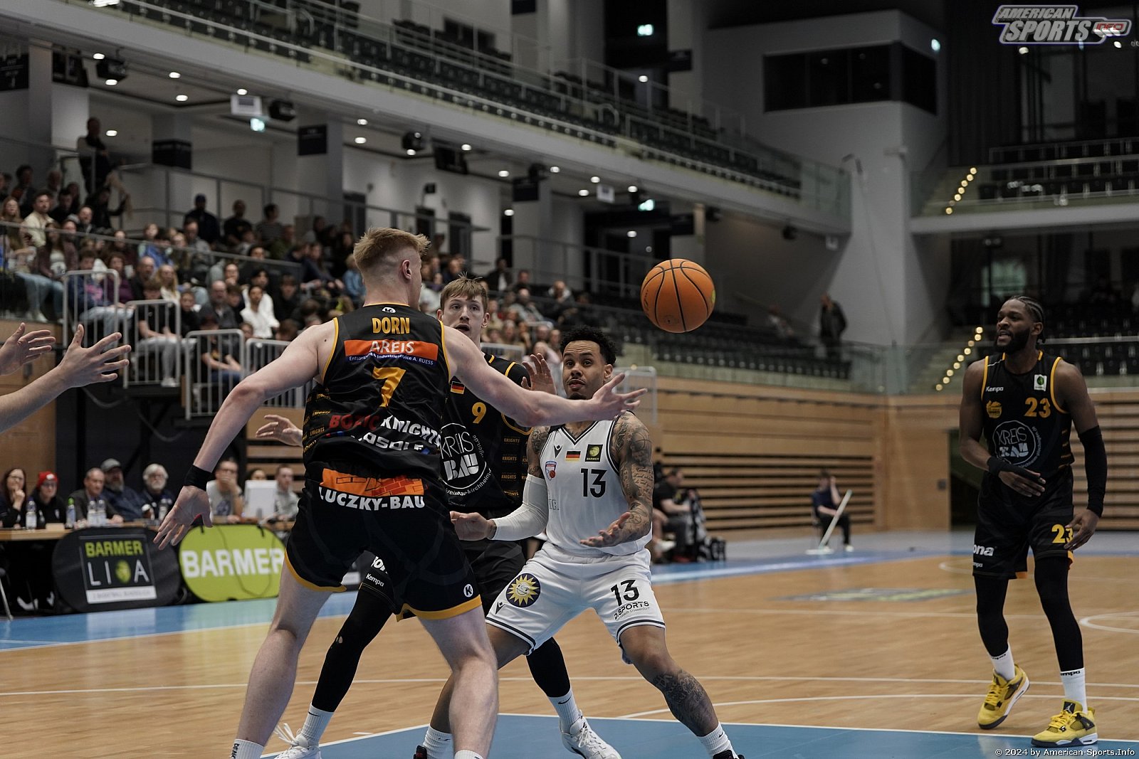Pro A: ART Giants Düsseldorf vs. Kirchheim Knights 76:79 27.04.2024