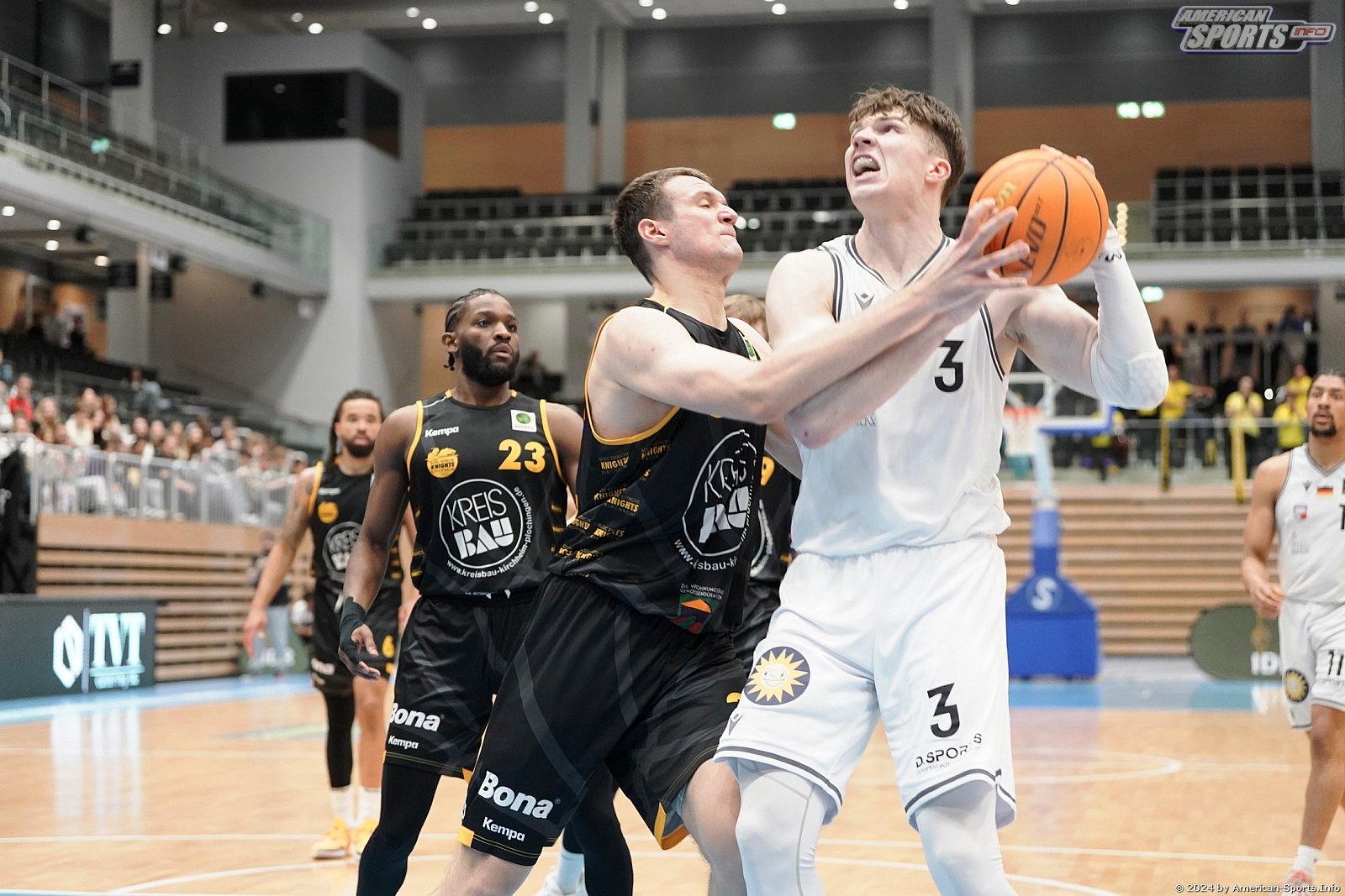 Pro A: ART Giants Düsseldorf vs. Kirchheim Knights 76:79 27.04.2024